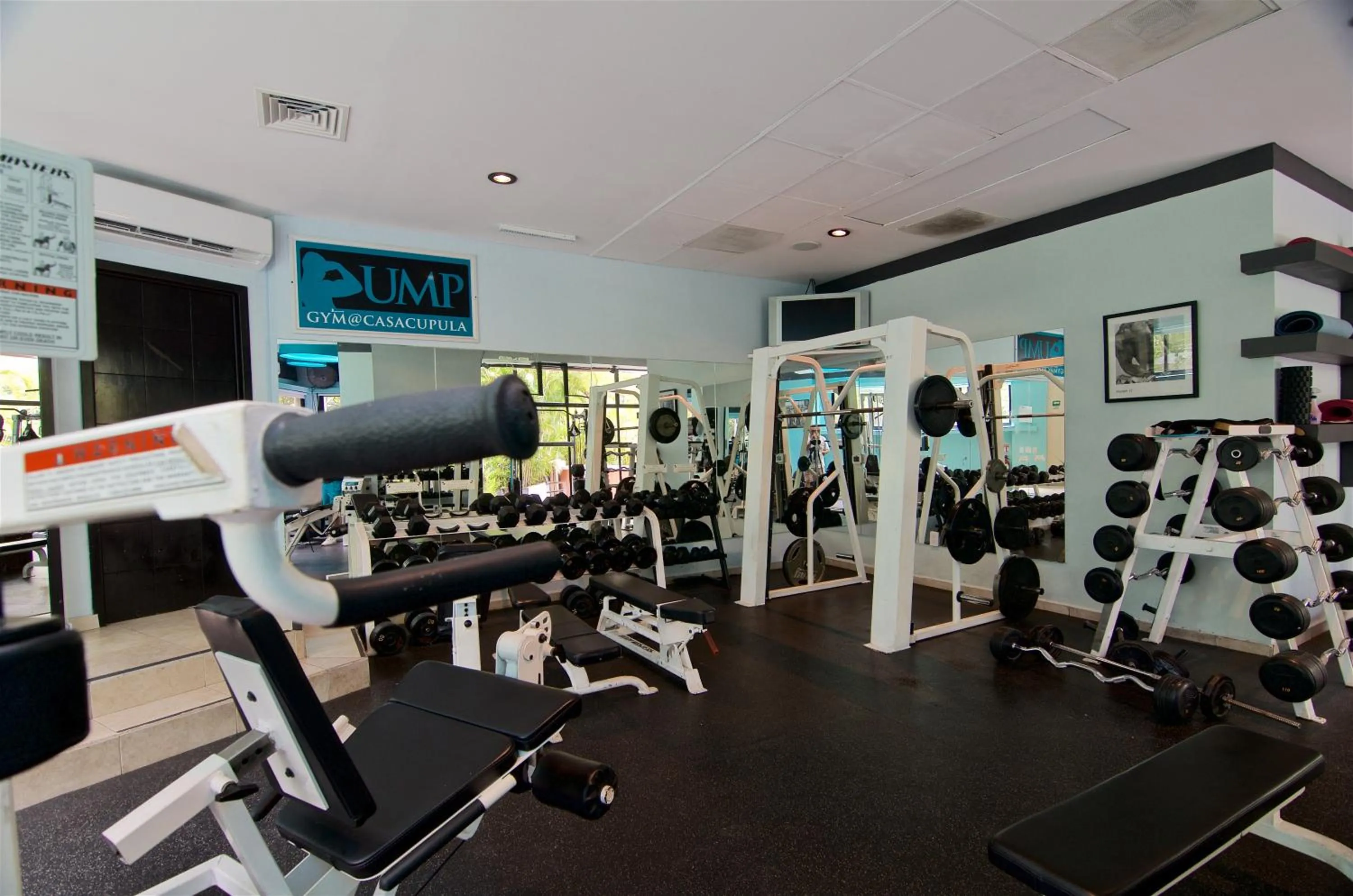 Fitness centre/facilities in Casa Cupula LGBT Luxury Resort