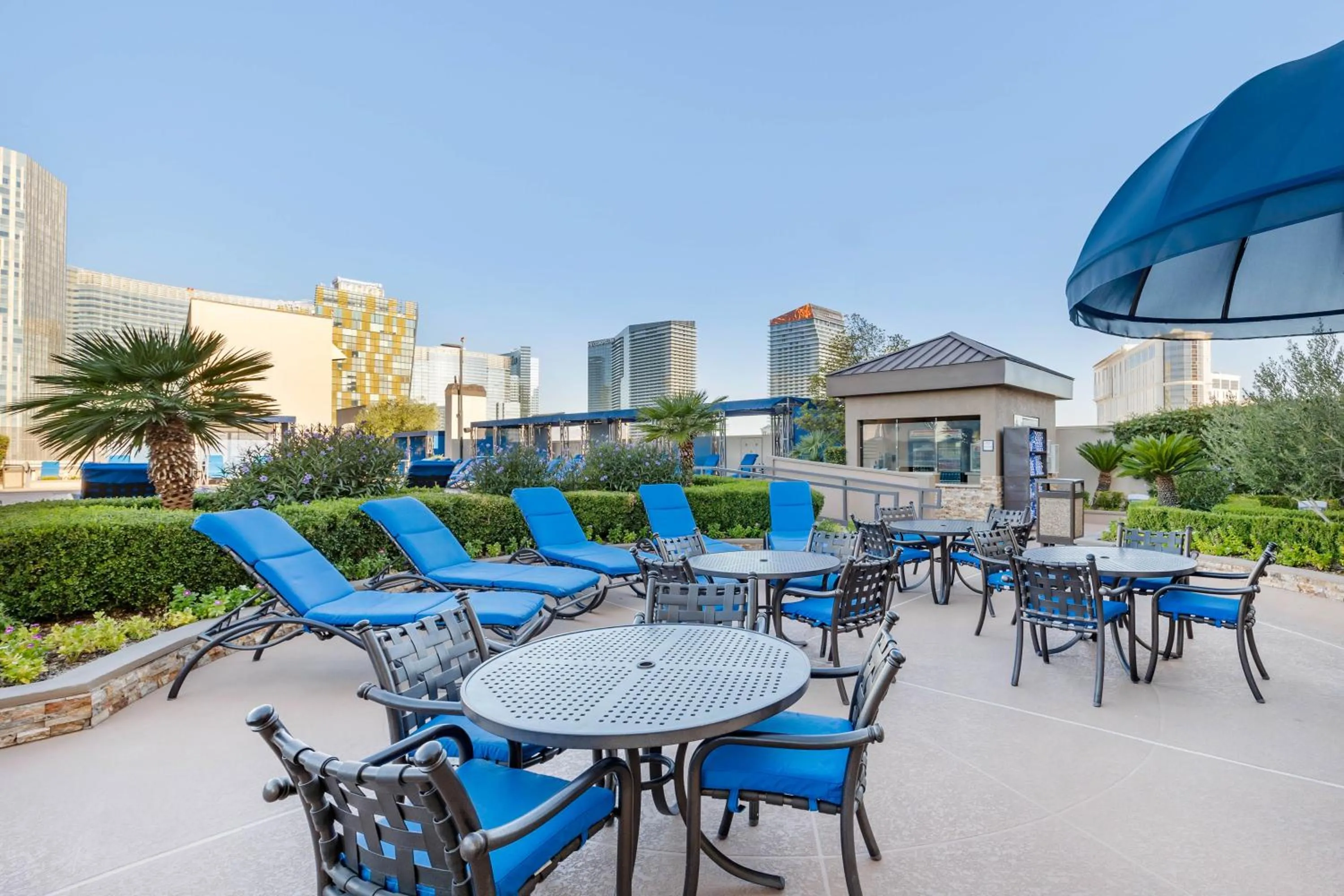 BBQ facilities in Hilton Vacation Club Polo Towers Las Vegas