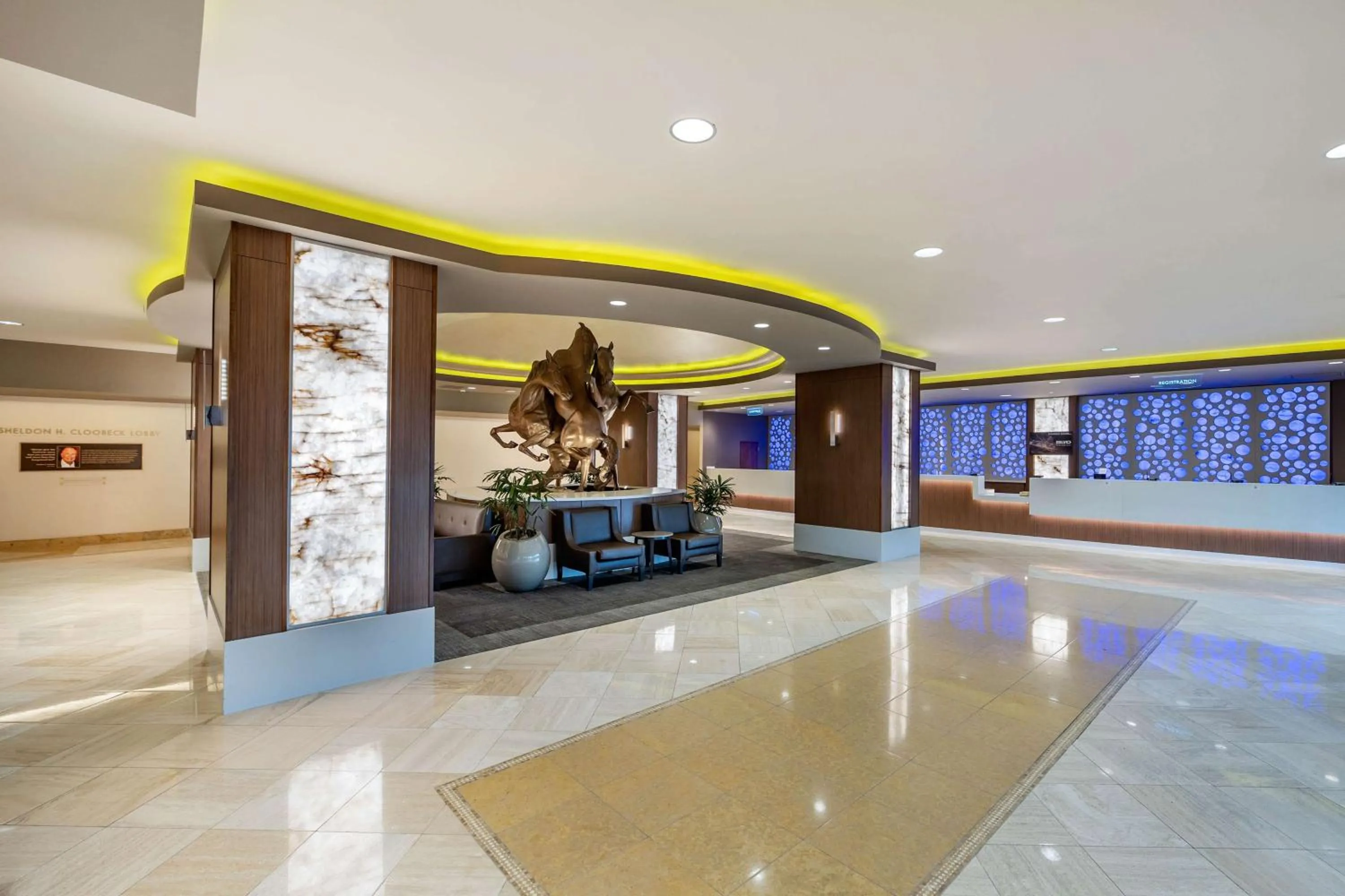 Lobby or reception in Hilton Vacation Club Polo Towers Las Vegas