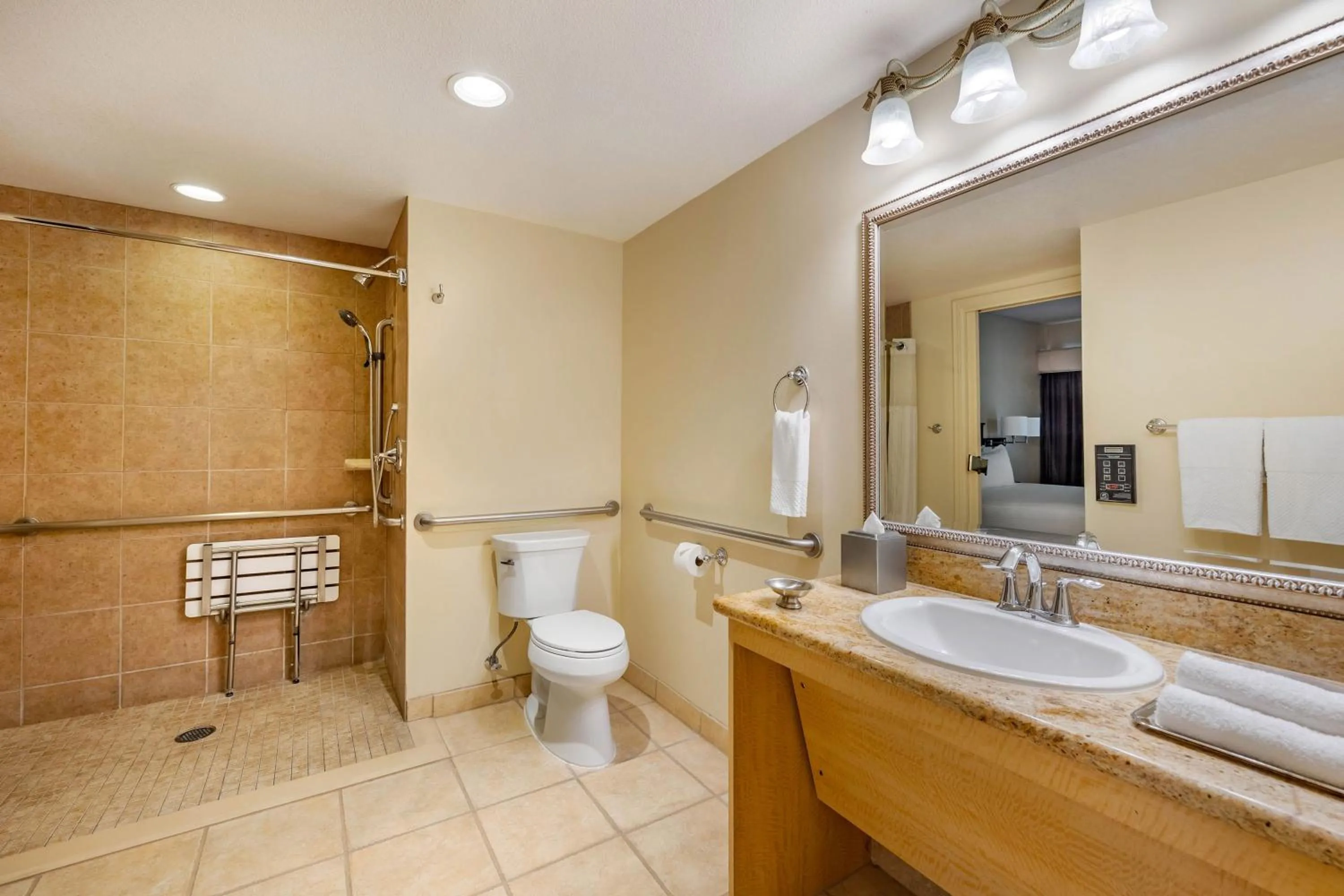 Bathroom in Hilton Vacation Club Polo Towers Las Vegas