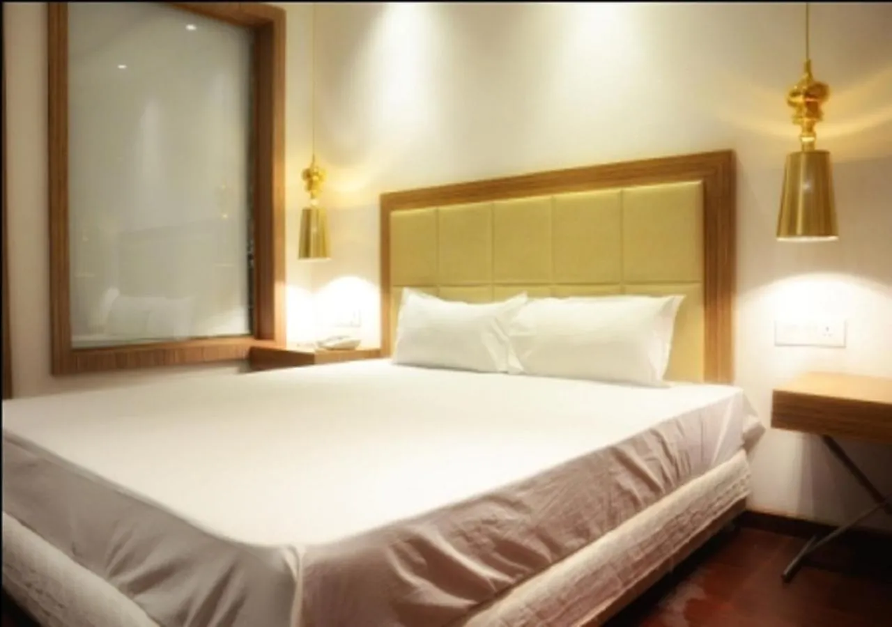 Bed in HOTEL AMORA - Rajnandgaon