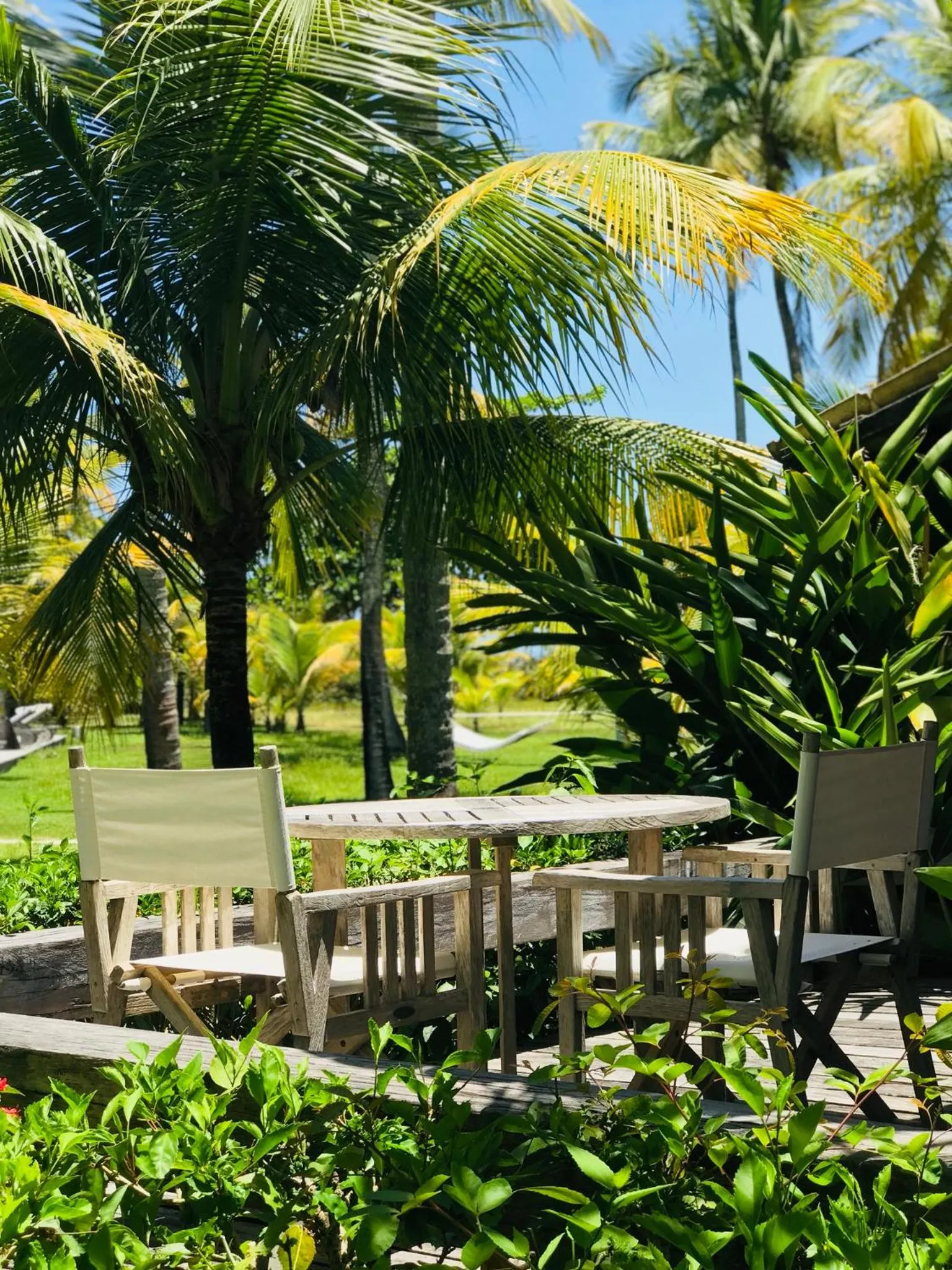 Garden in Fazenda São Francisco do Corumbau