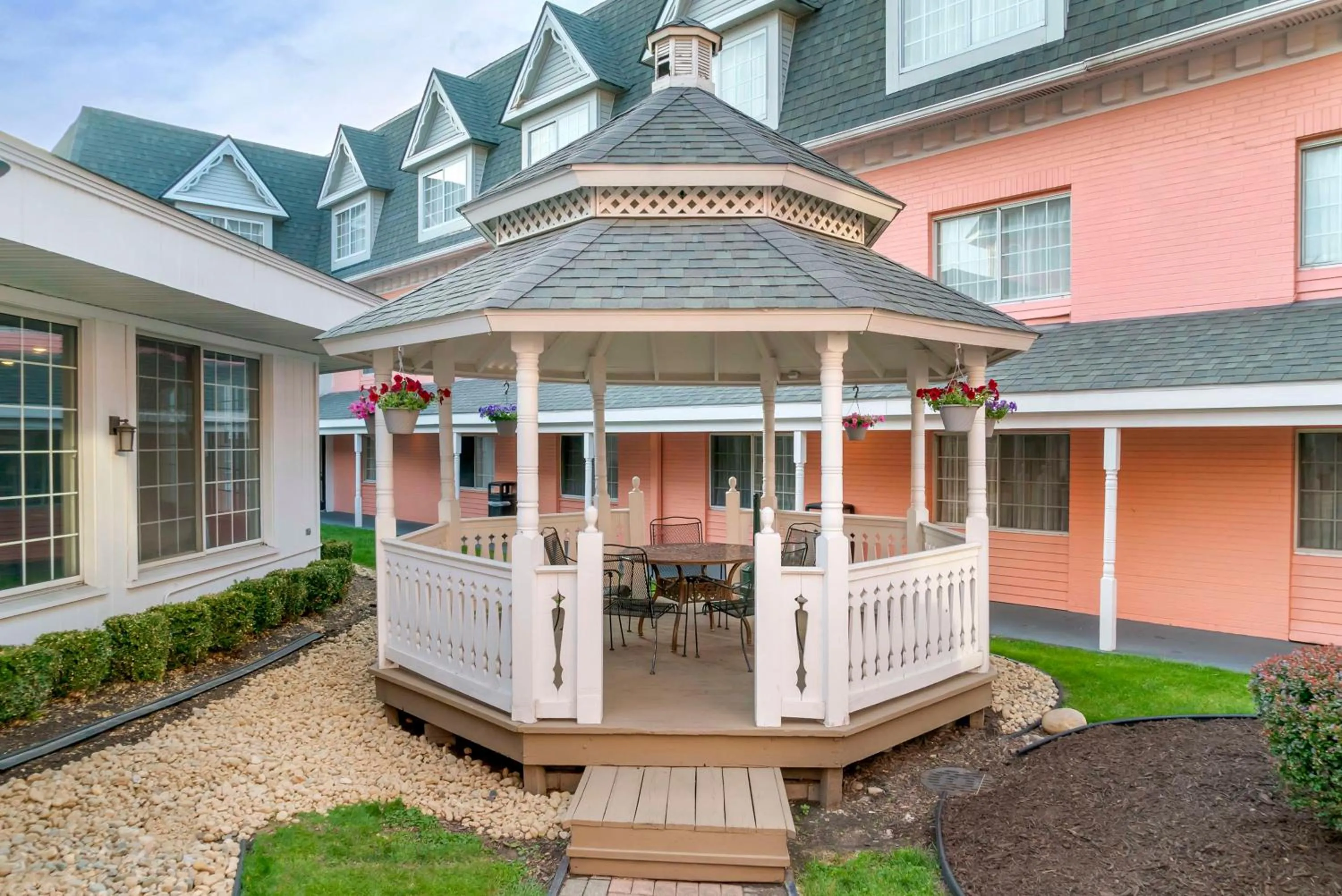 Property building in Best Western Greenfield Inn