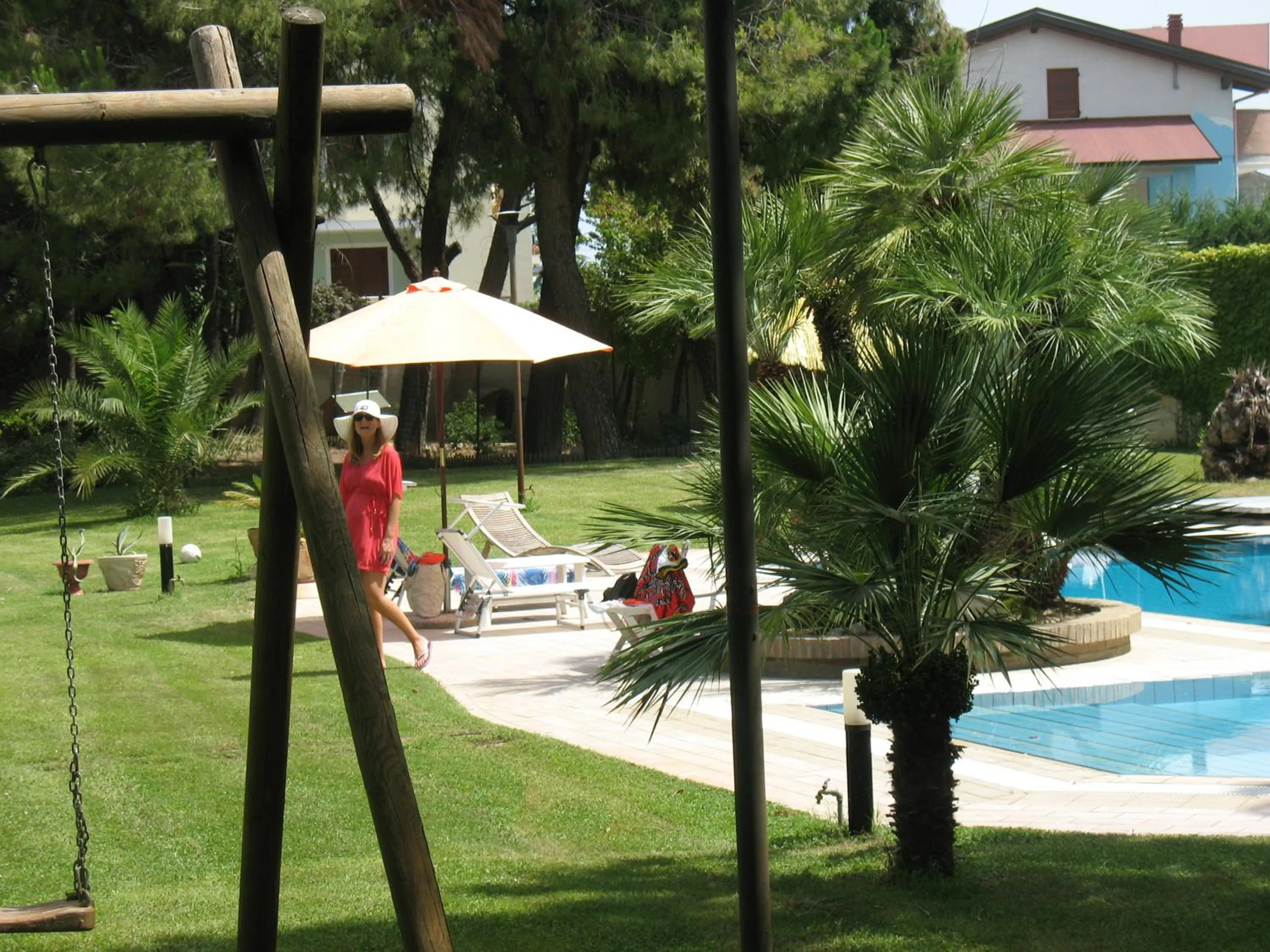 Garden in B&B Villa Maria