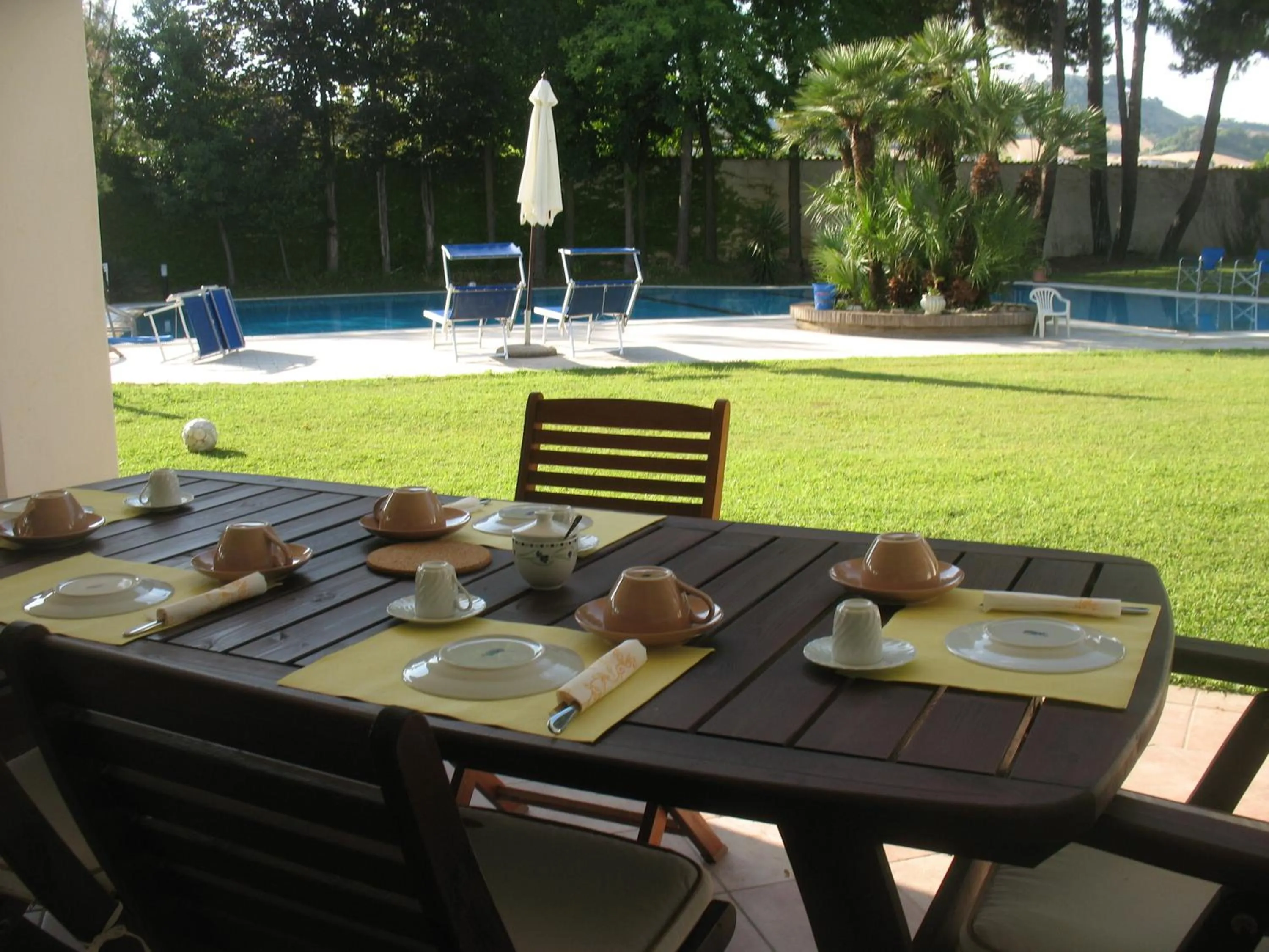 Garden in B&B Villa Maria