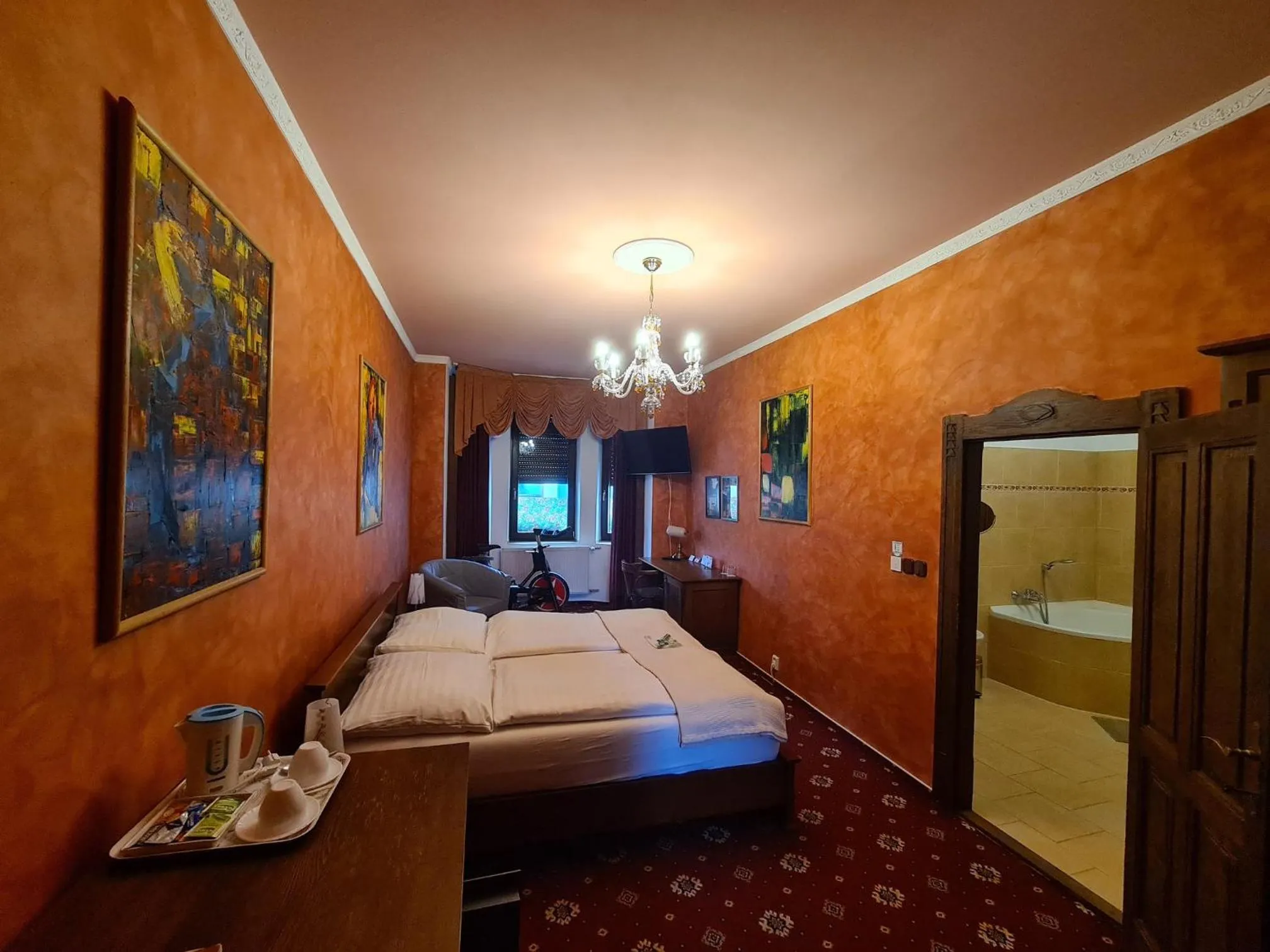 Bed in Brioni Suites