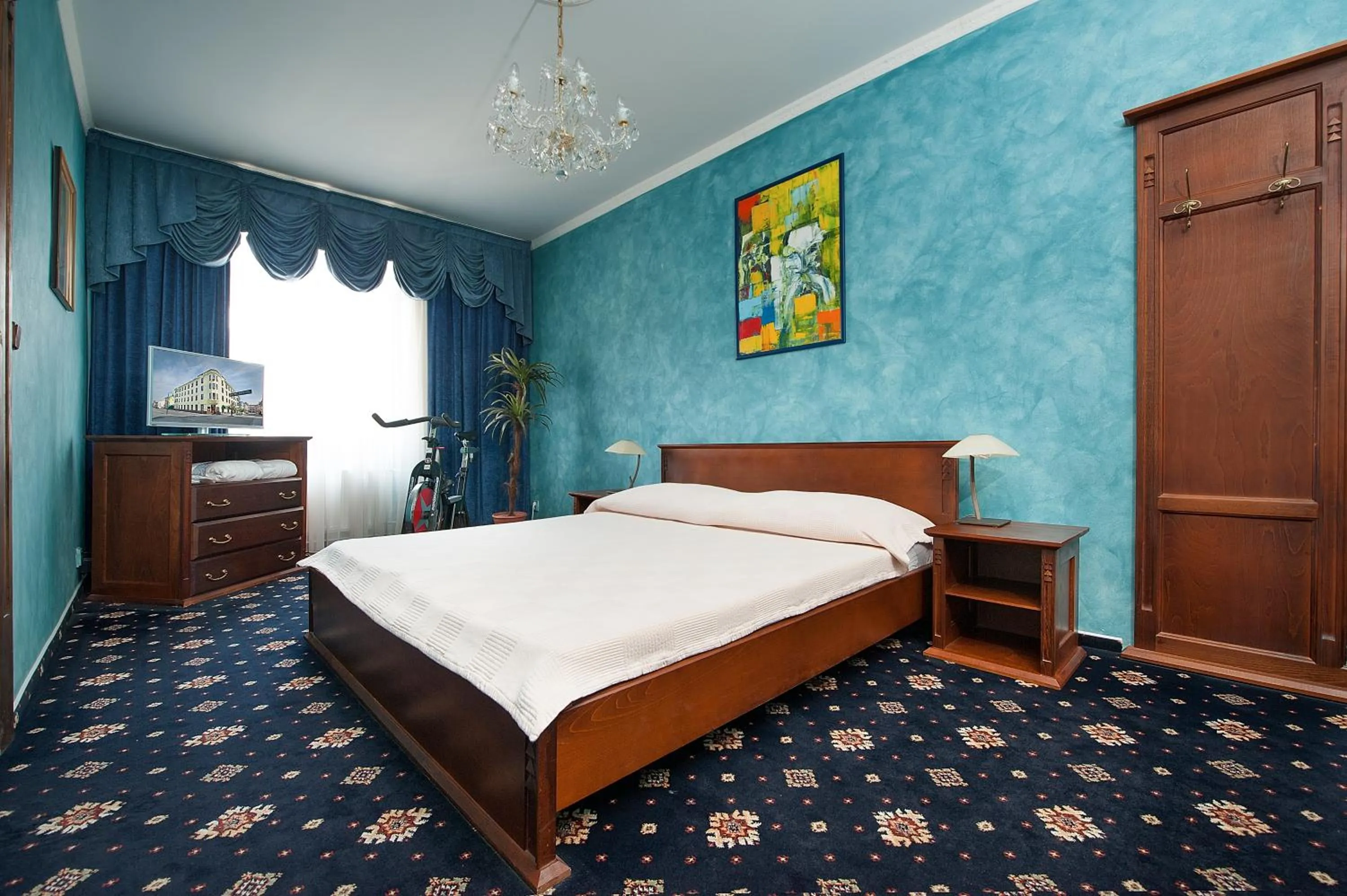 Bed in Brioni Suites