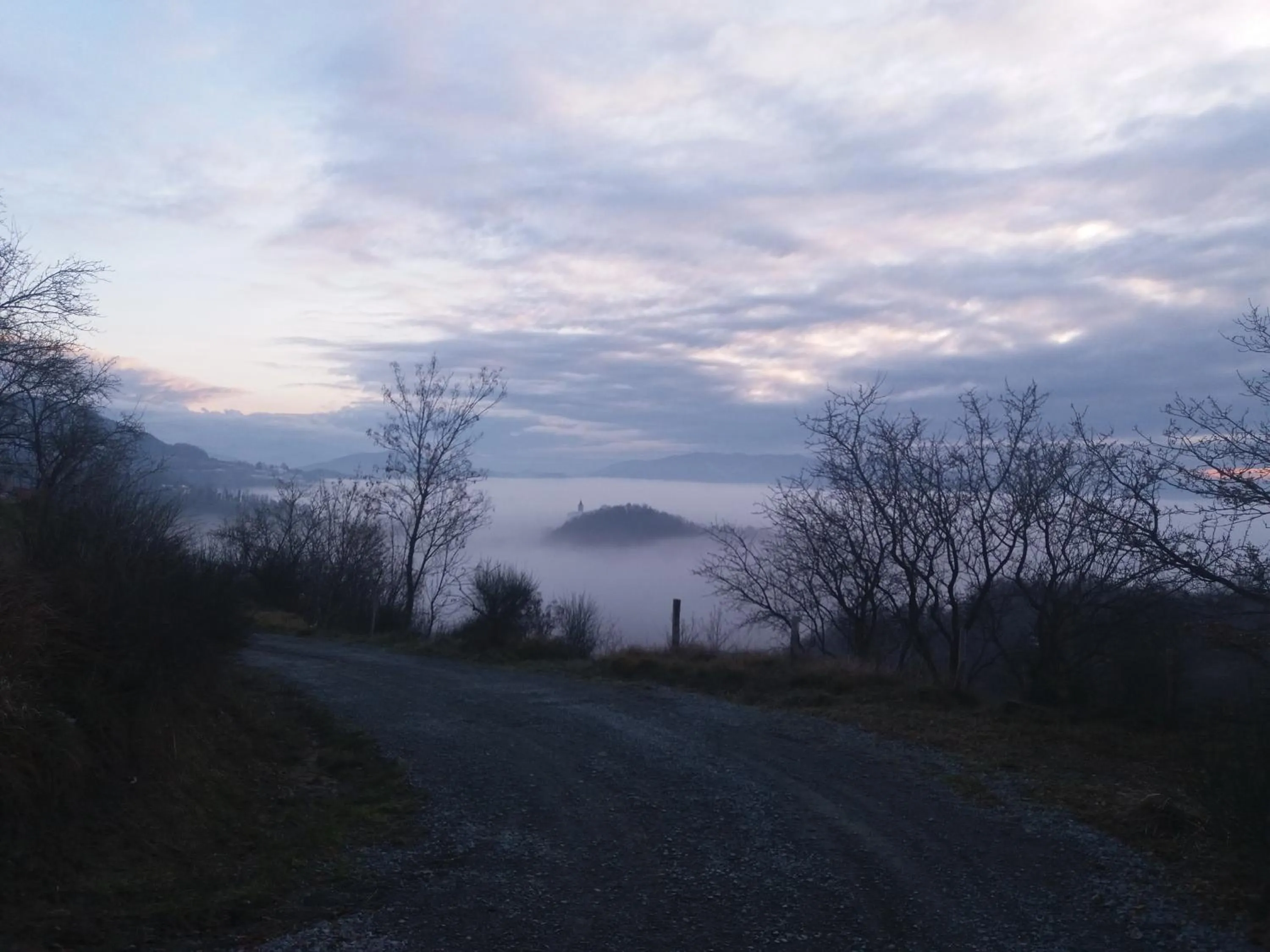 Natural landscape in B&B La Civetta