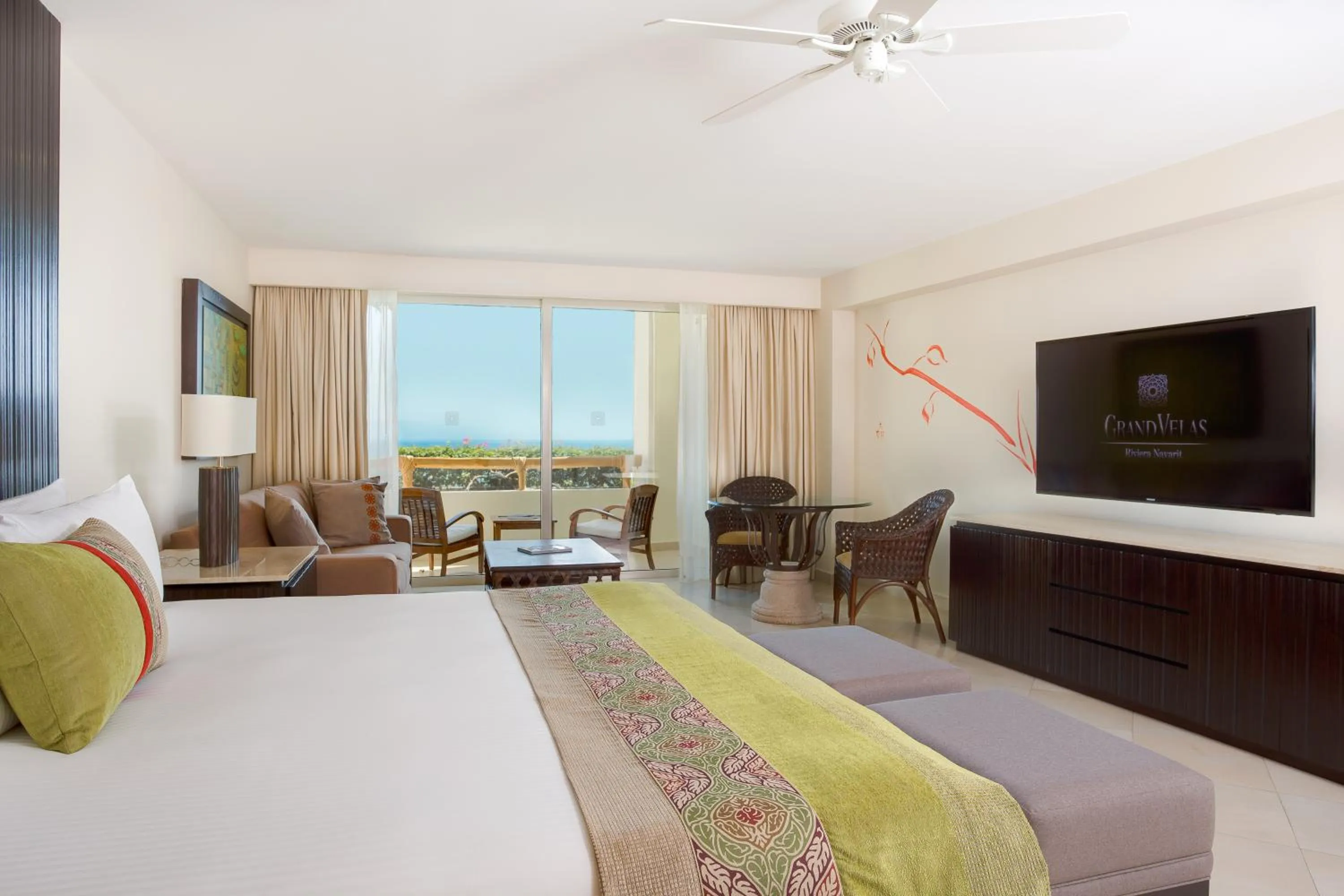 Bedroom, Bed in Grand Velas Riviera Nayarit-All Inclusive