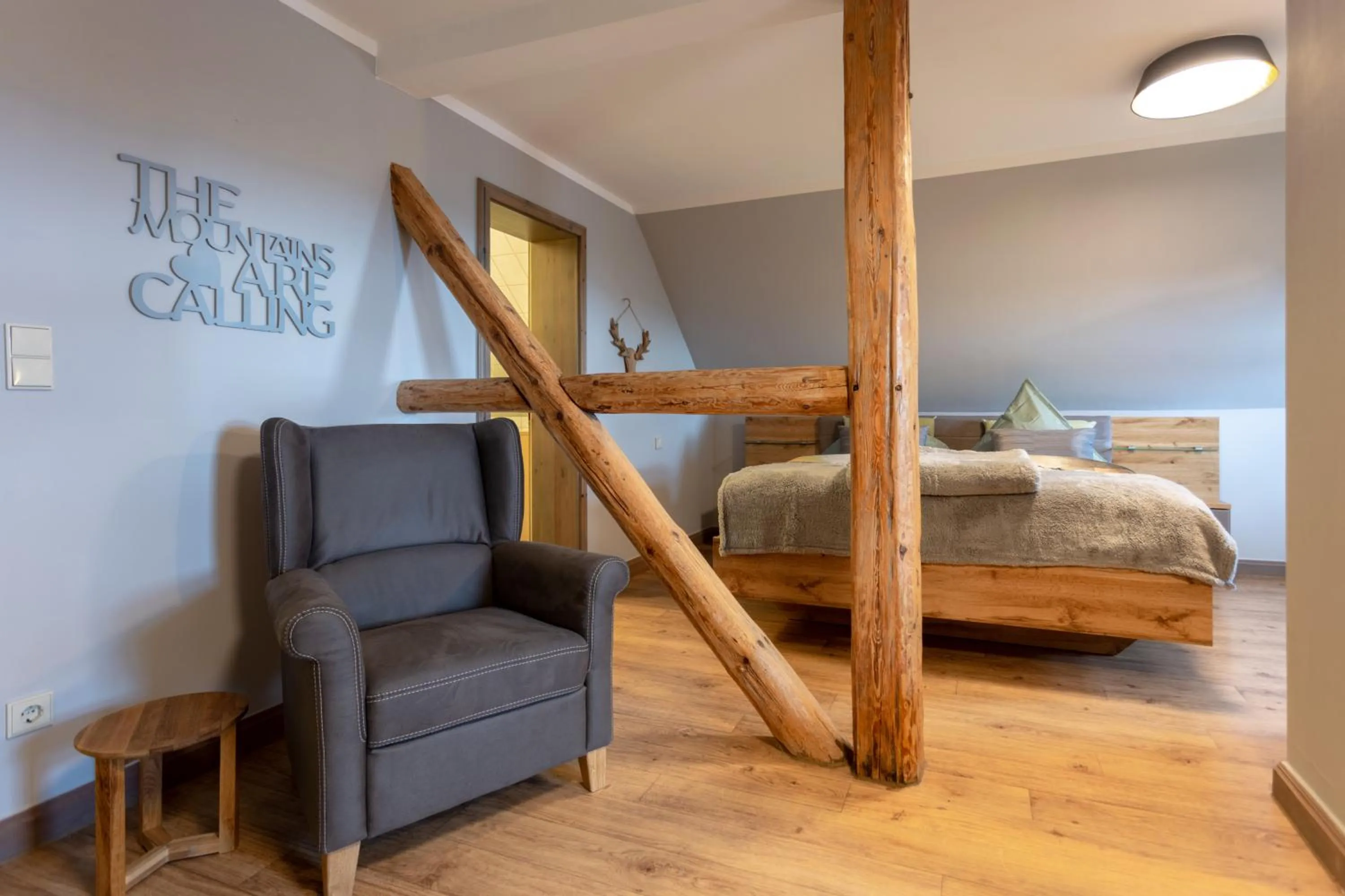 Bed in Gasthof Obere Mühle