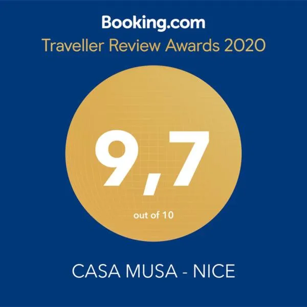 Property logo or sign in Chambres d'hôtes CASA MUSA - NICE