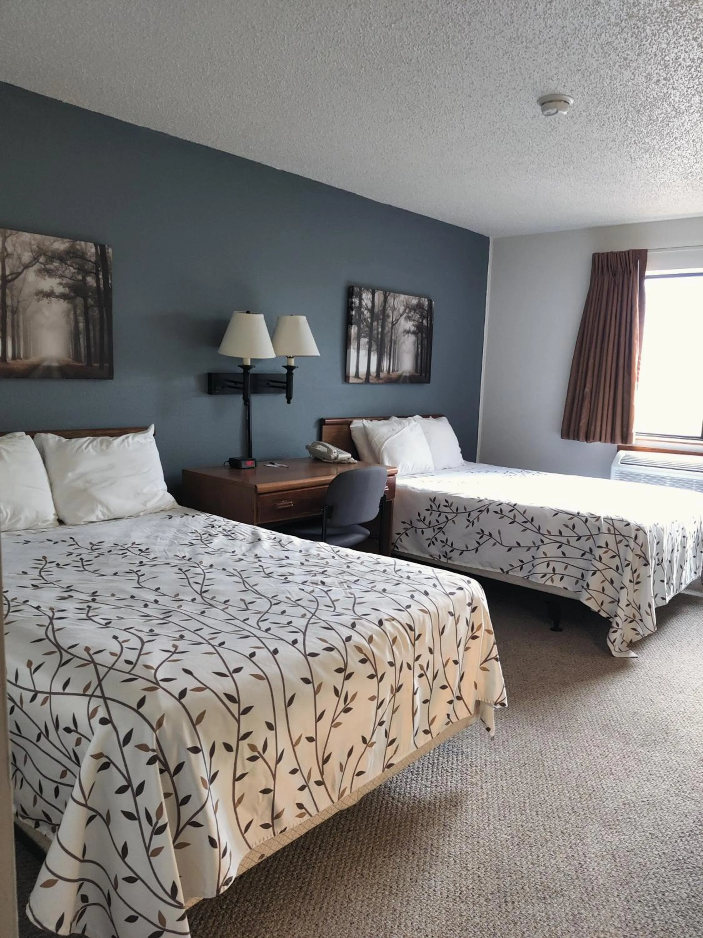 Bed in America's Best Value Inn & Suites International Falls