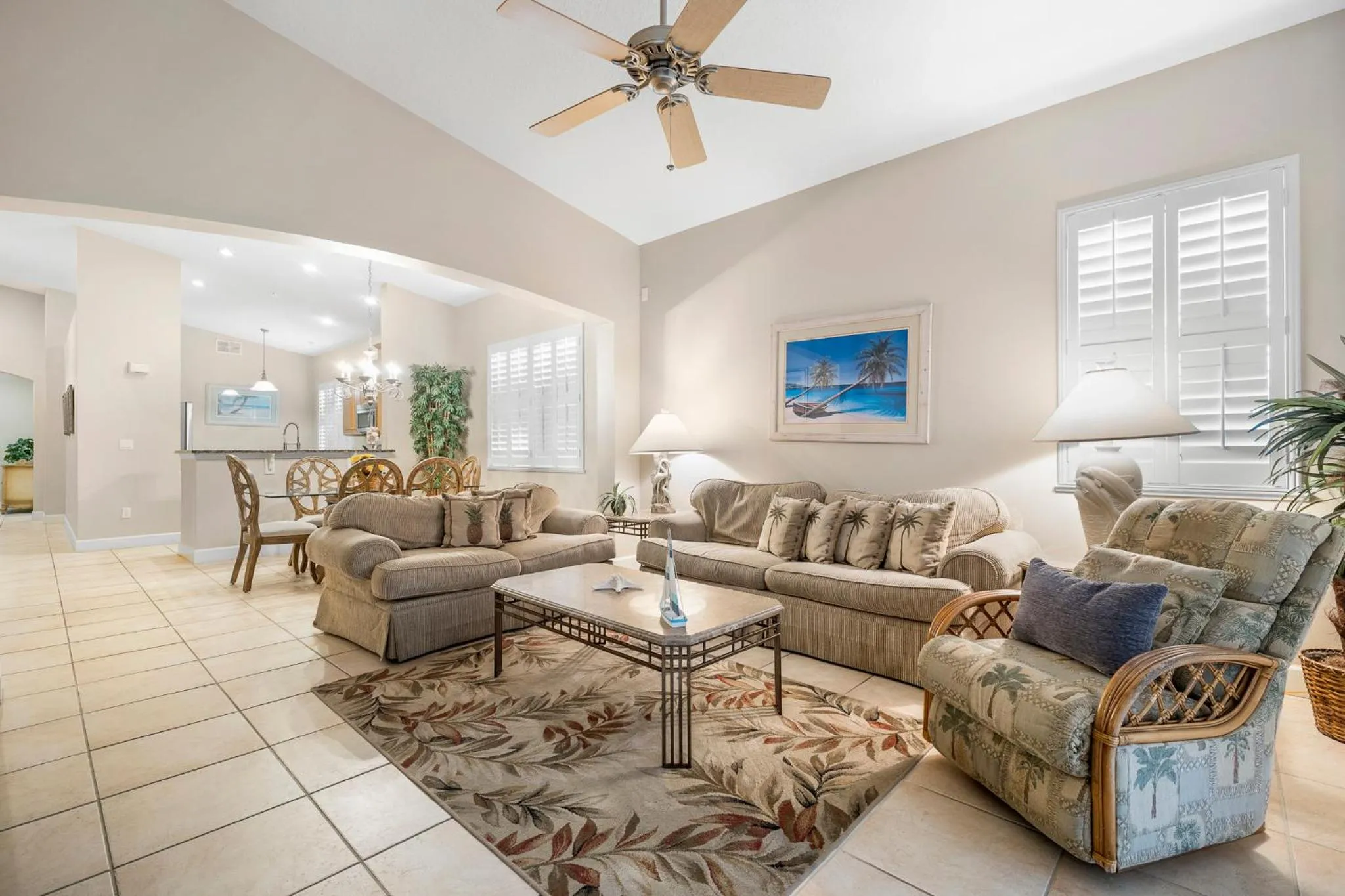 Living room in 1061 Cinnamon Beach