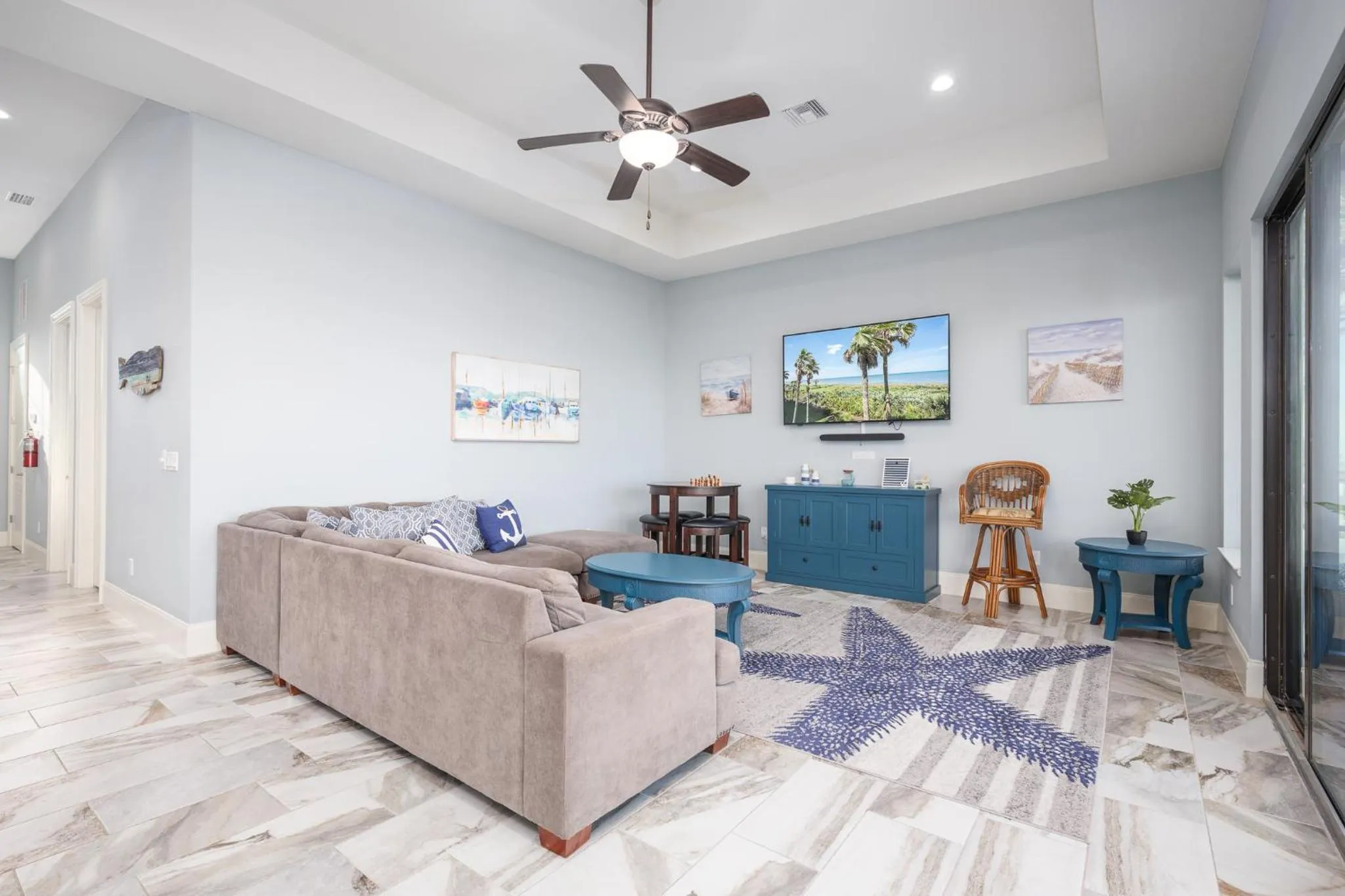 Living room in Cinnamon Beach Nautilus