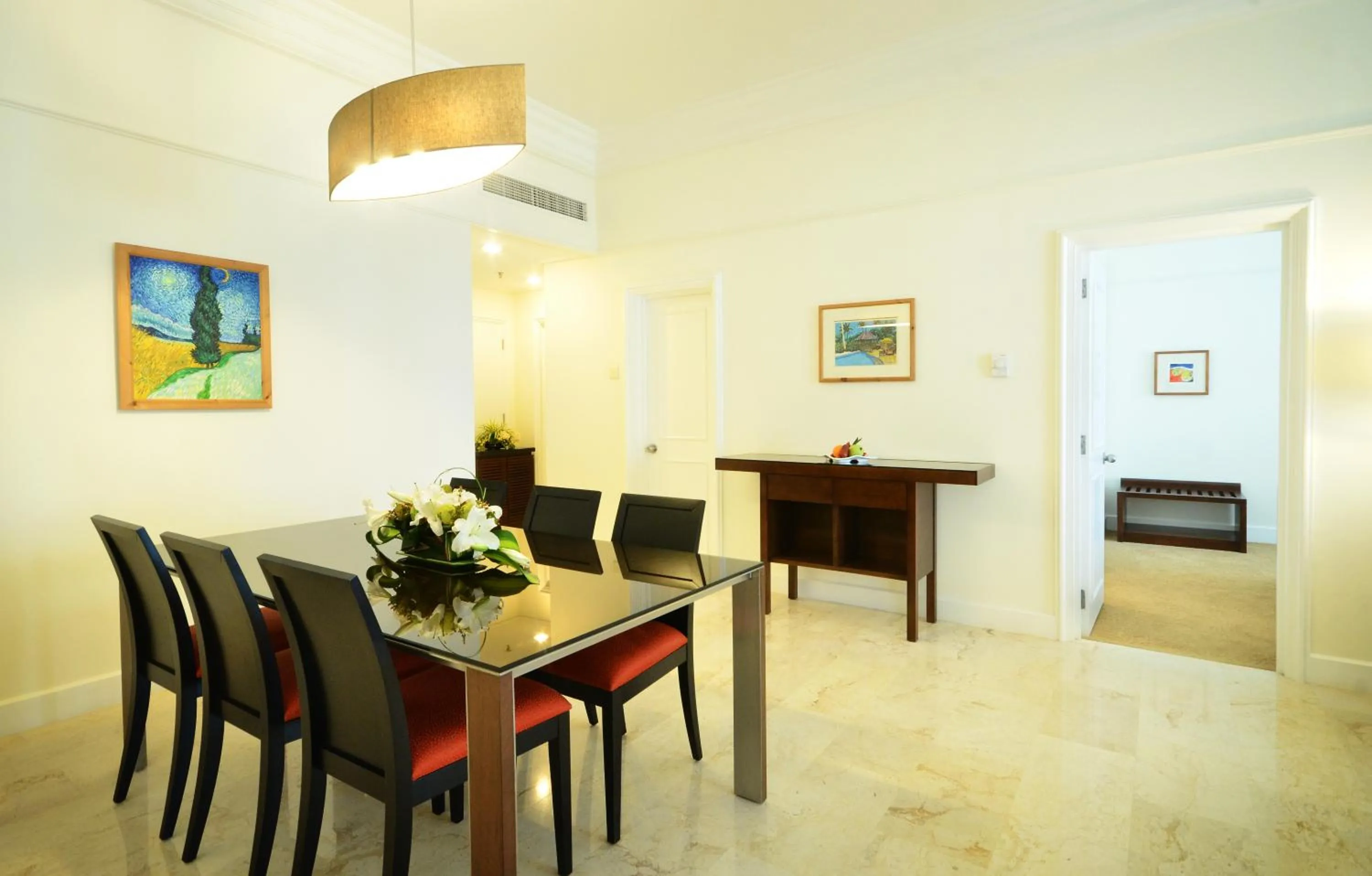 Dining area in Perdana Kuala Lumpur City Centre