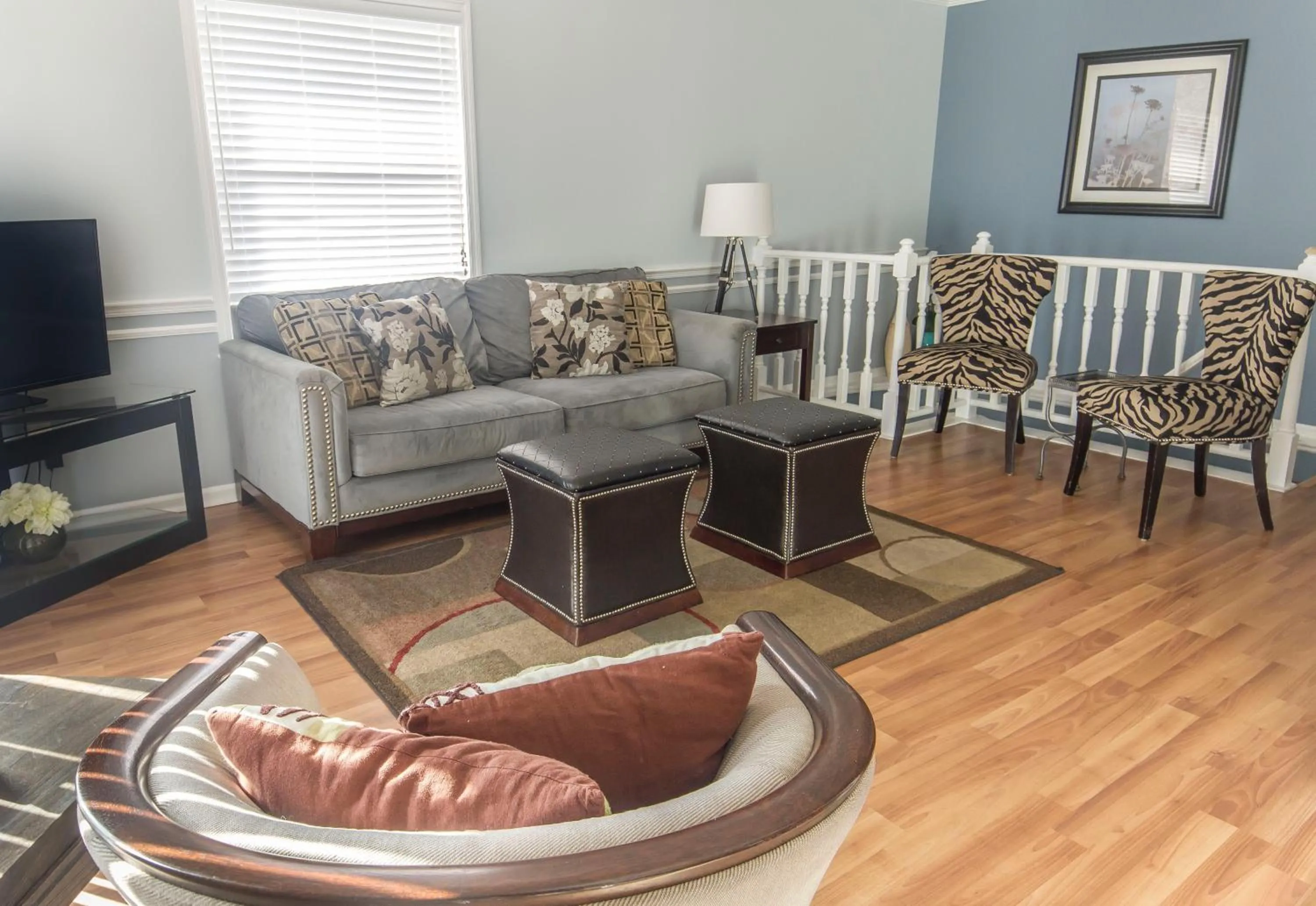 Living room in Bluefish 16 House