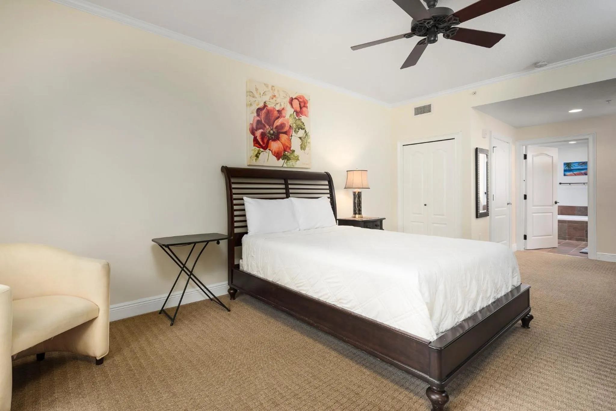 Bedroom, Bed in Palm Coast Resort 109