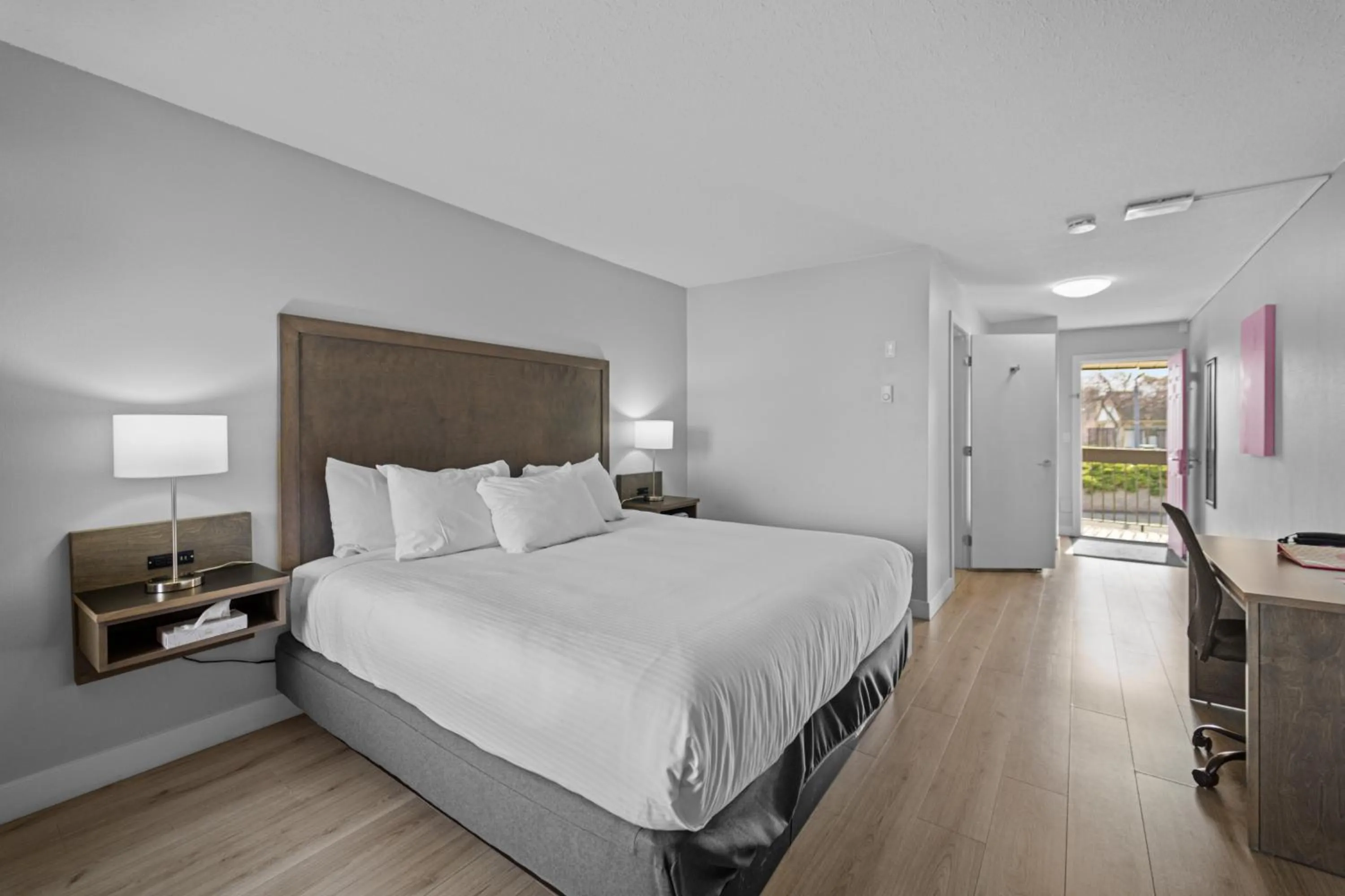 Bed in The Vista Inn