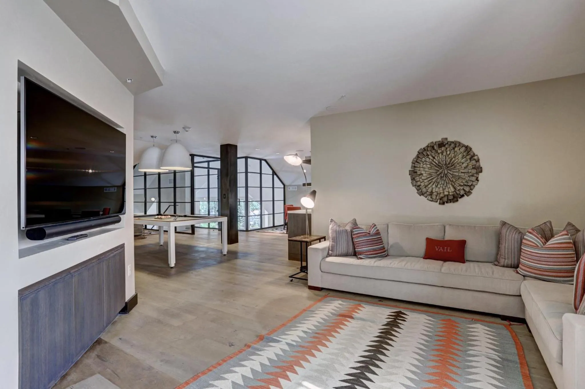 Living room in The Vail Collection at the Ritz Carlton Residences Vail