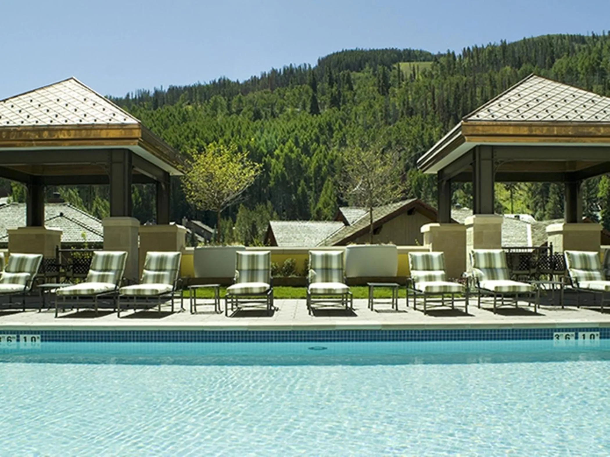 Swimming pool in The Vail Collection at the Ritz Carlton Residences Vail