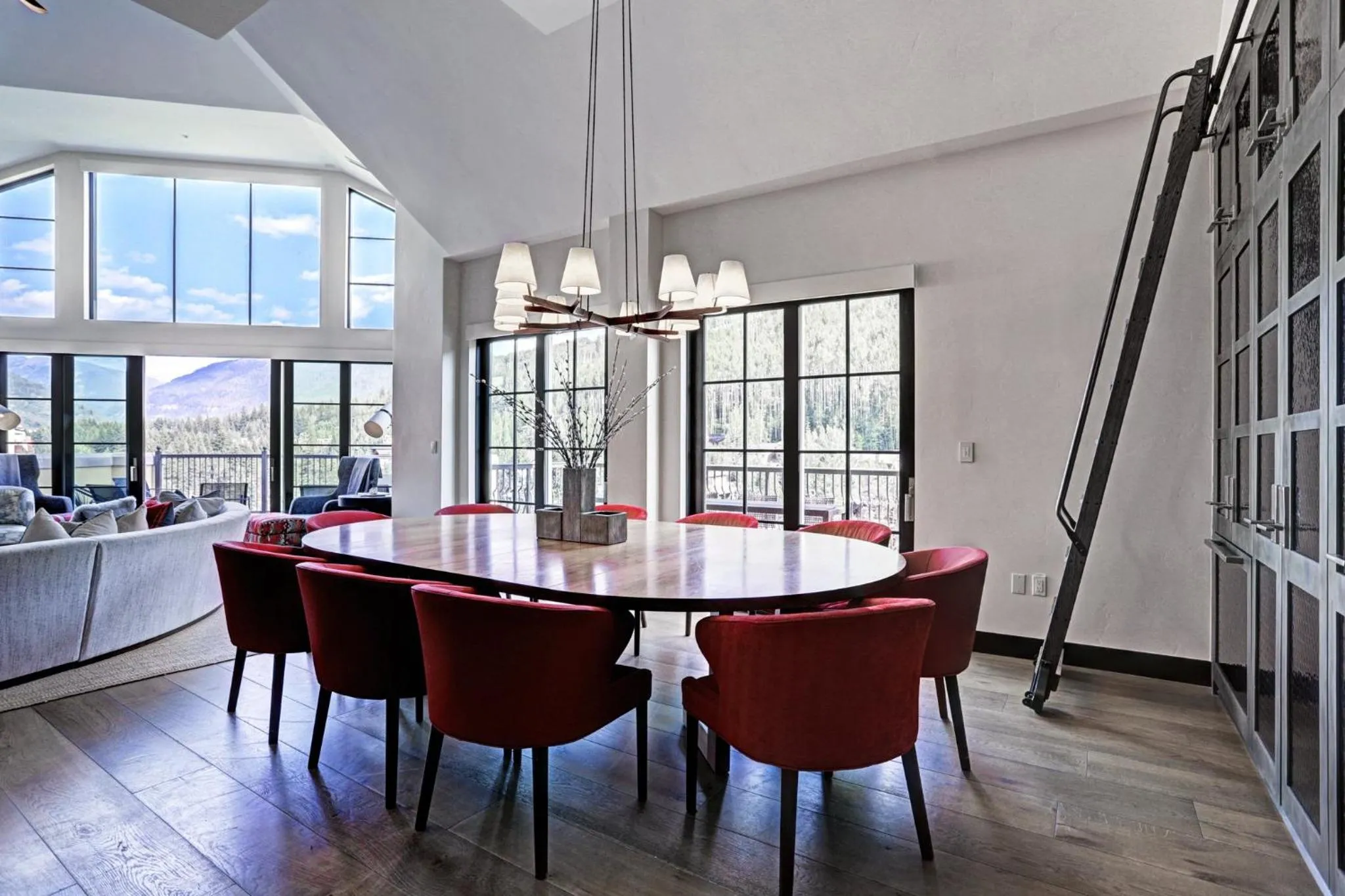 Dining area in The Vail Collection at the Ritz Carlton Residences Vail