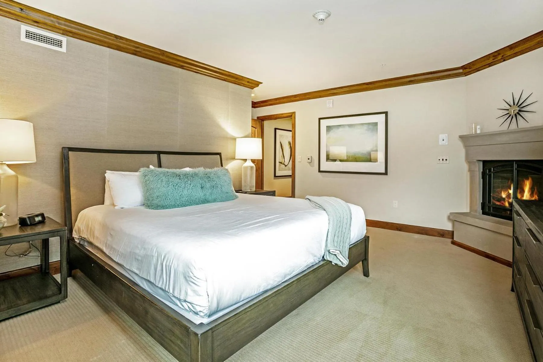 Bed in The Vail Collection at the Ritz Carlton Residences Vail