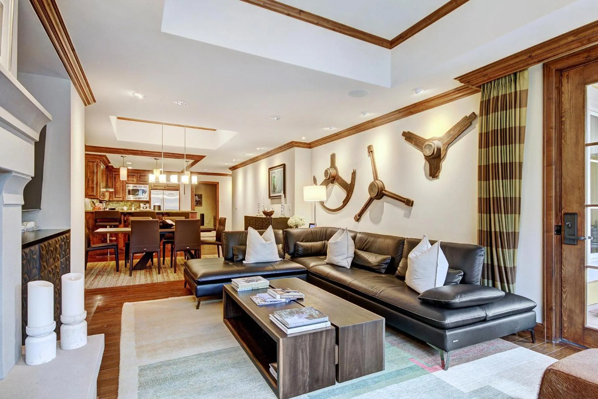 Living room in The Vail Collection at the Ritz Carlton Residences Vail
