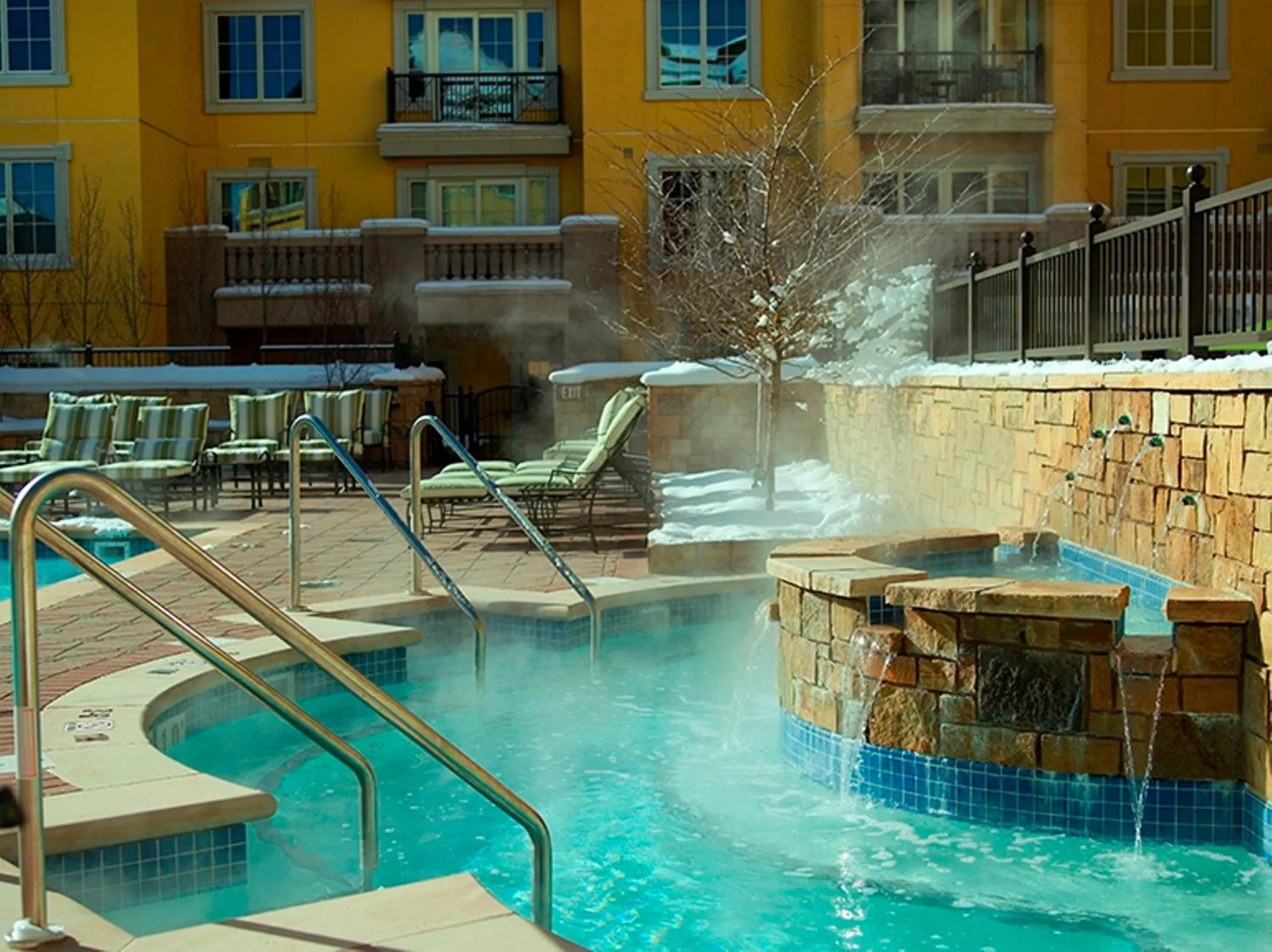 Swimming pool in The Vail Collection at the Ritz Carlton Residences Vail