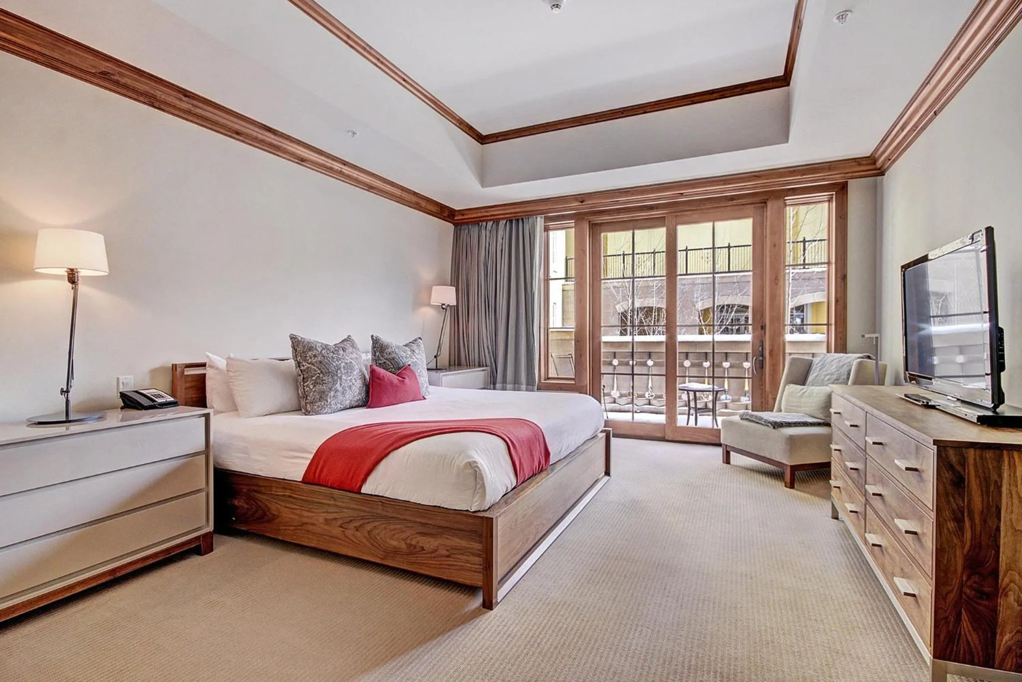 Bedroom, Bed in The Vail Collection at the Ritz Carlton Residences Vail