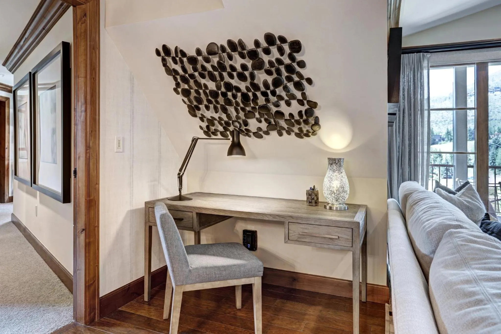 Living room in The Vail Collection at the Ritz Carlton Residences Vail