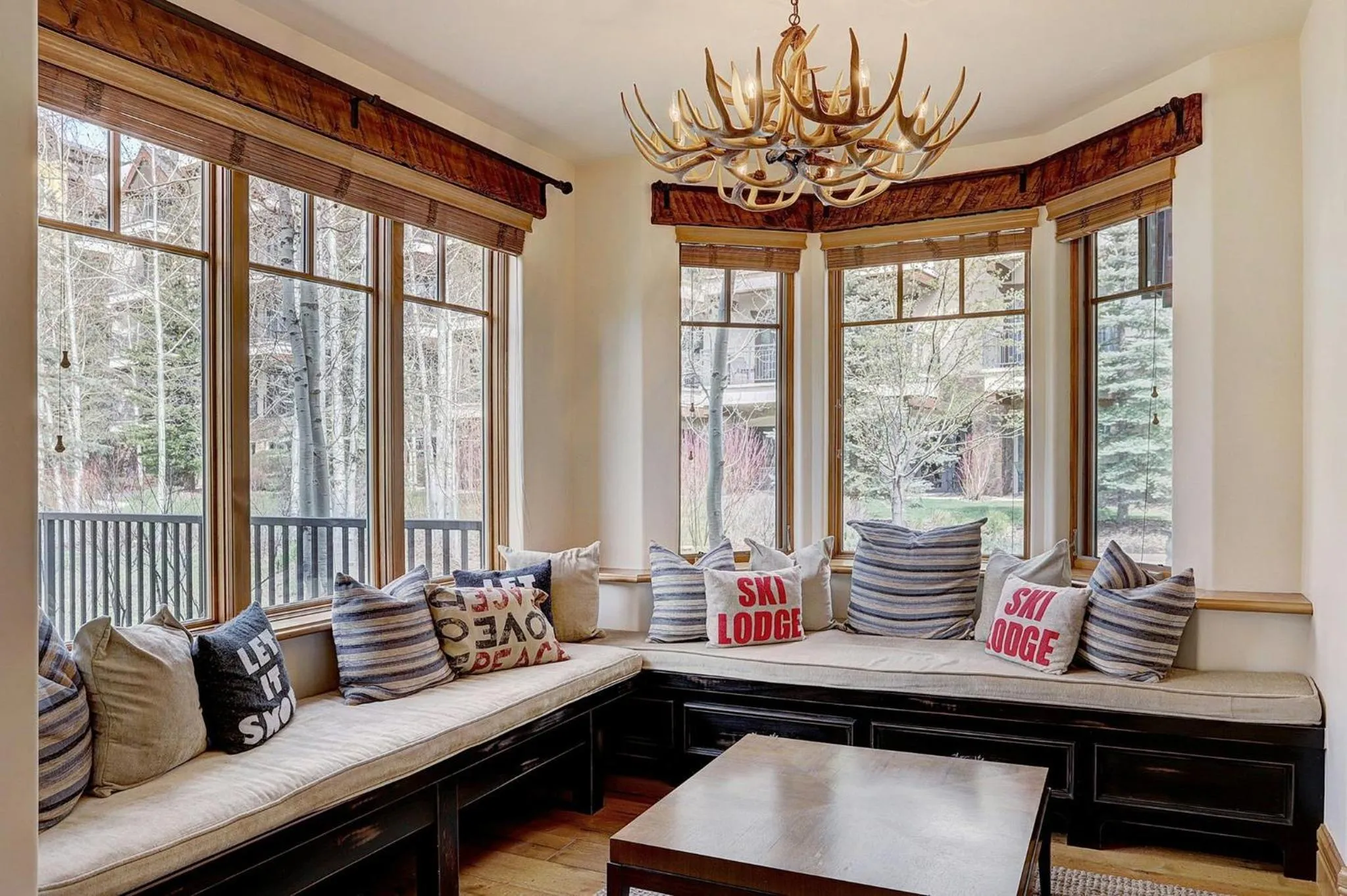 Living room in Legendary Lodging at the Ritz Carlton Residences Vail, A Vail Resorts Property