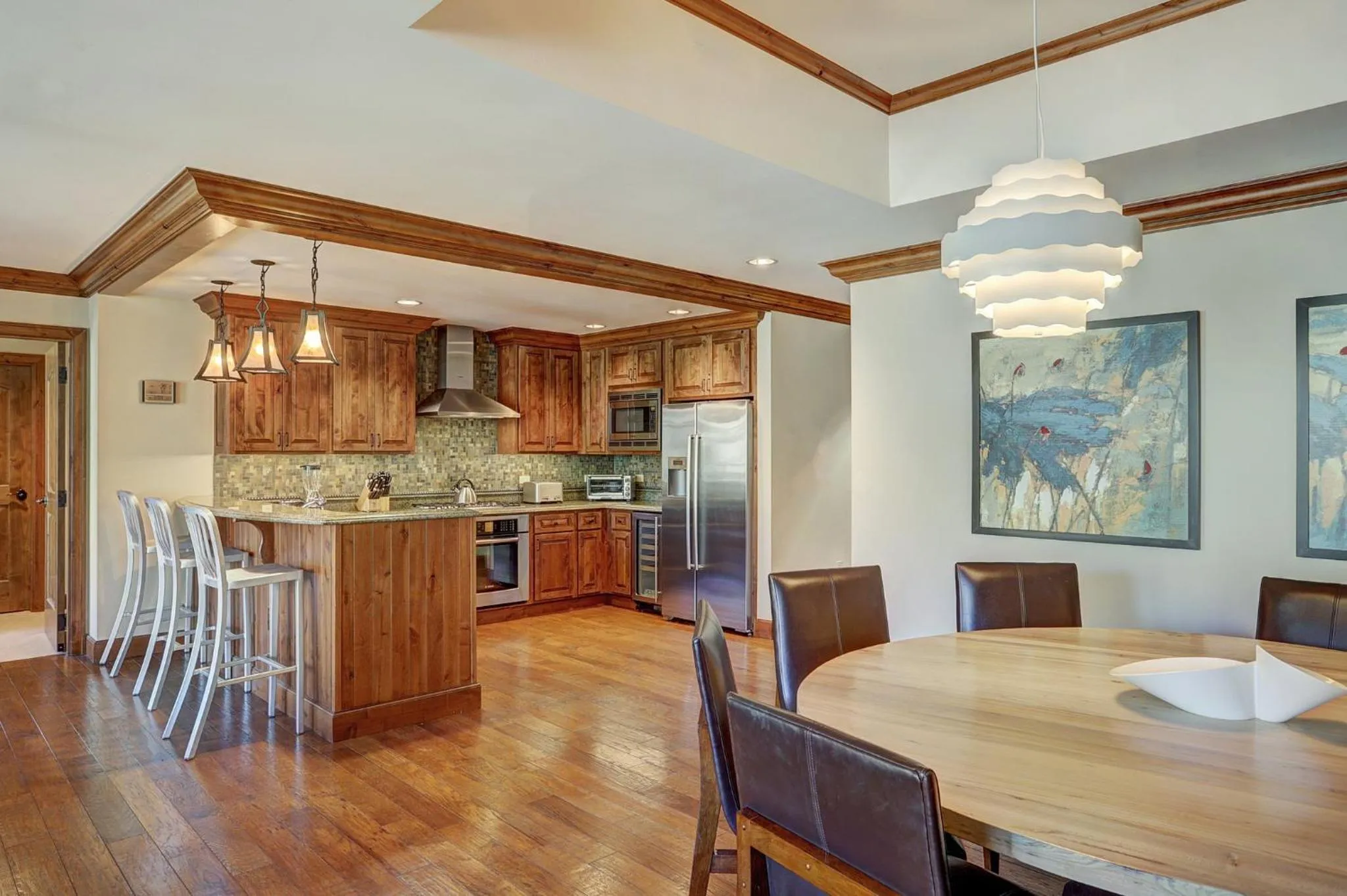 Living room in The Vail Collection at the Ritz Carlton Residences Vail