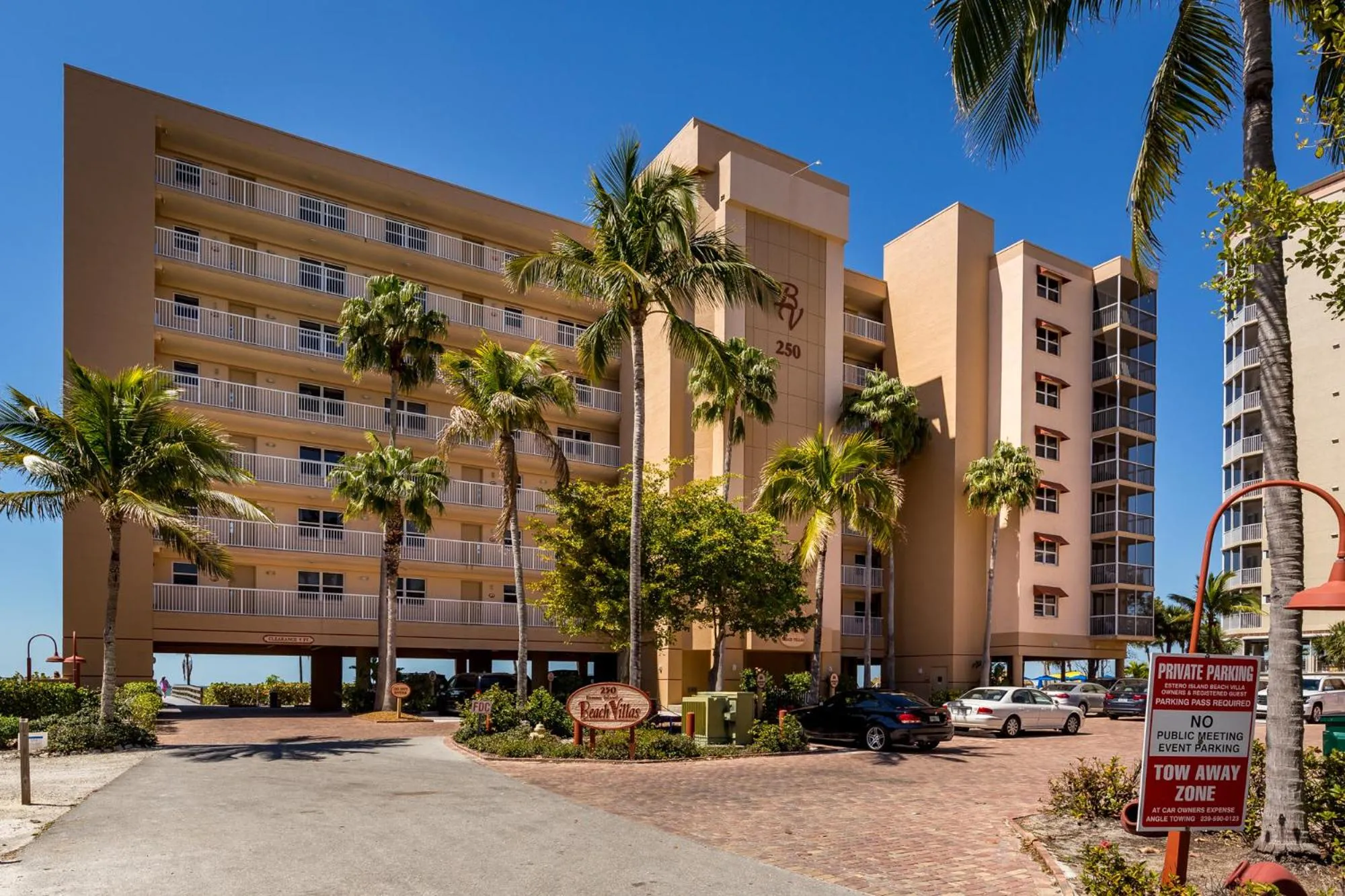 Property building in Estero Island Beach Villas 204