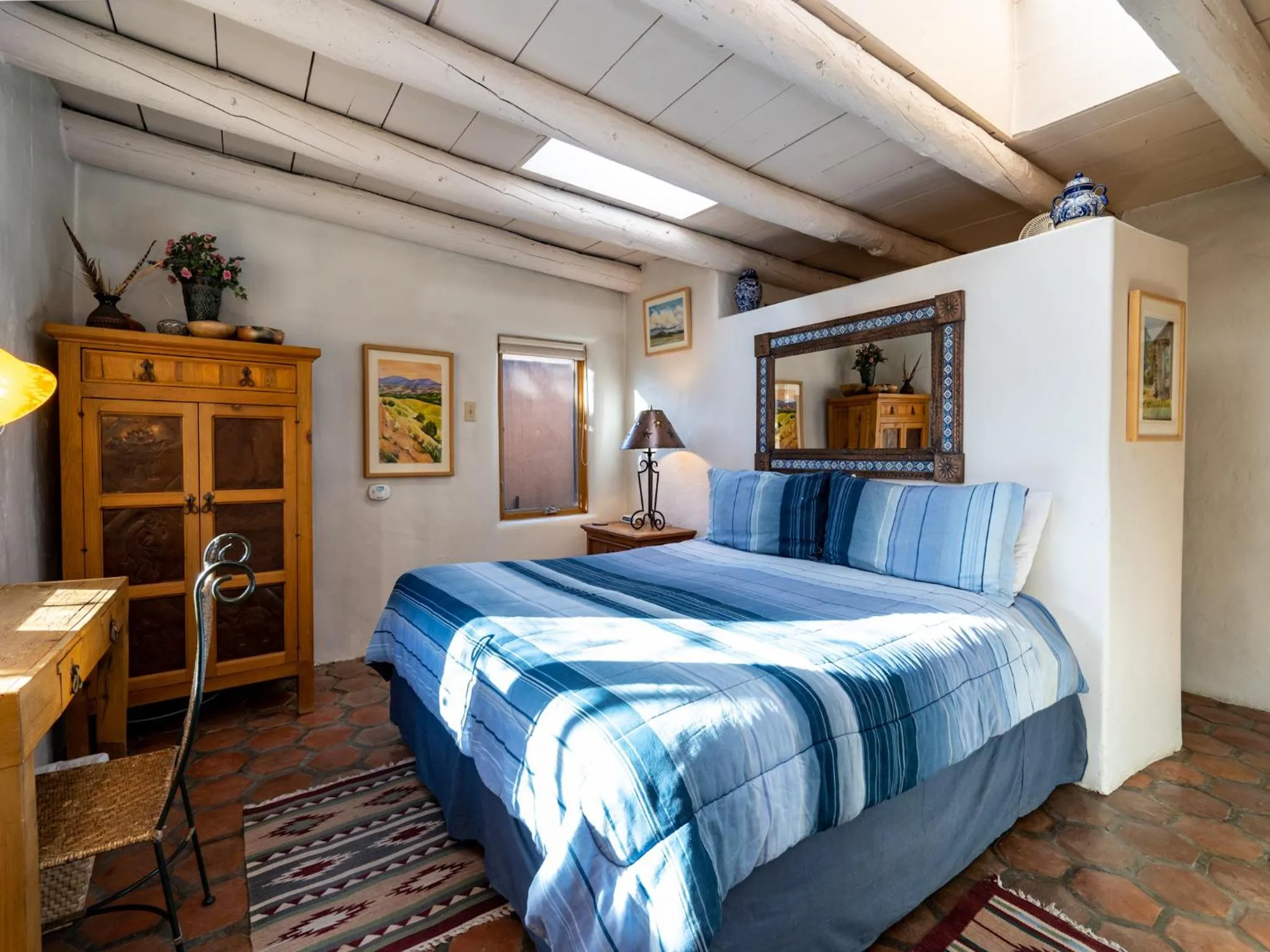 Bed in Casita Don Manuel