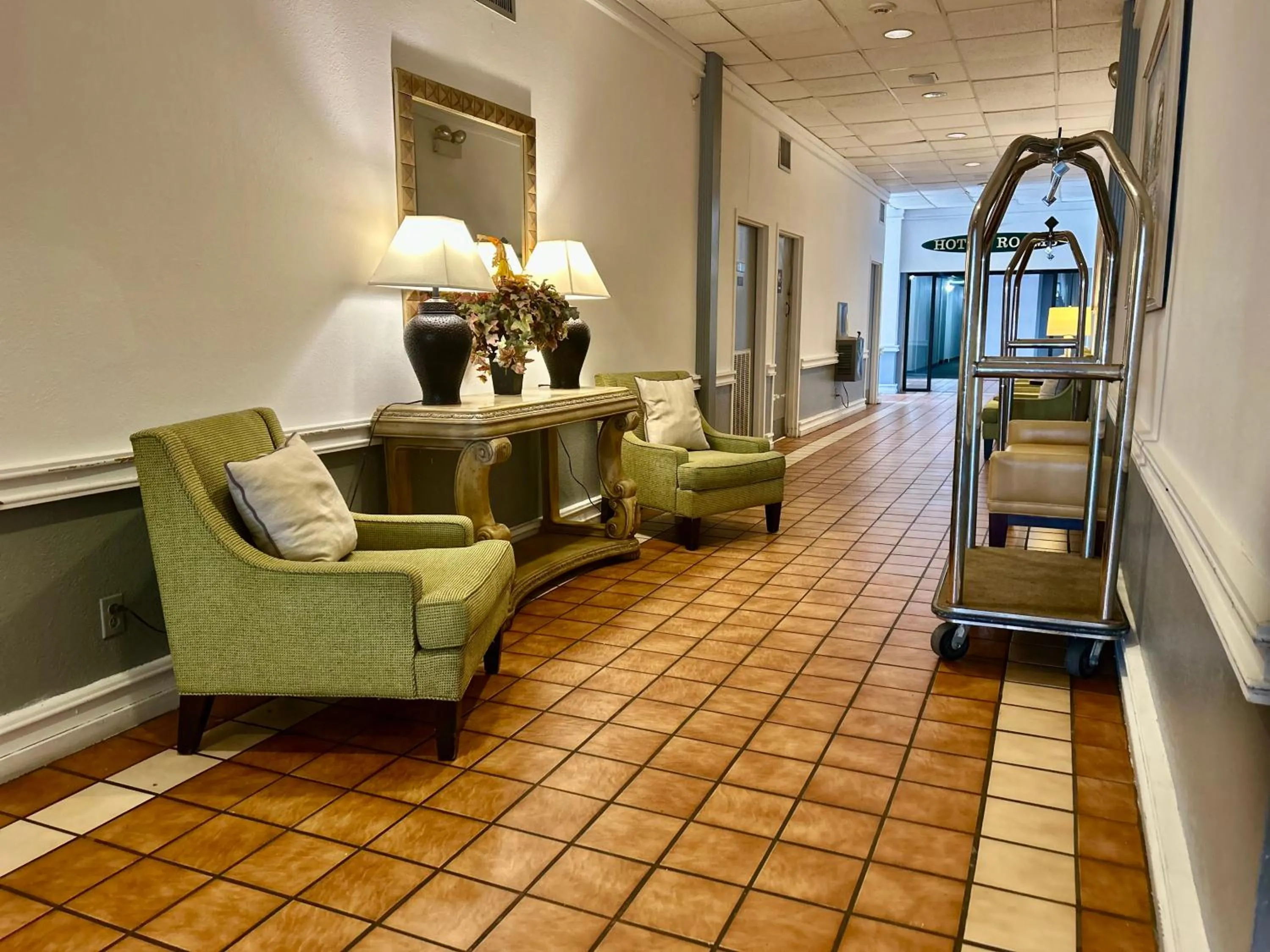 Lobby or reception in The Grand Hotel Spindletop