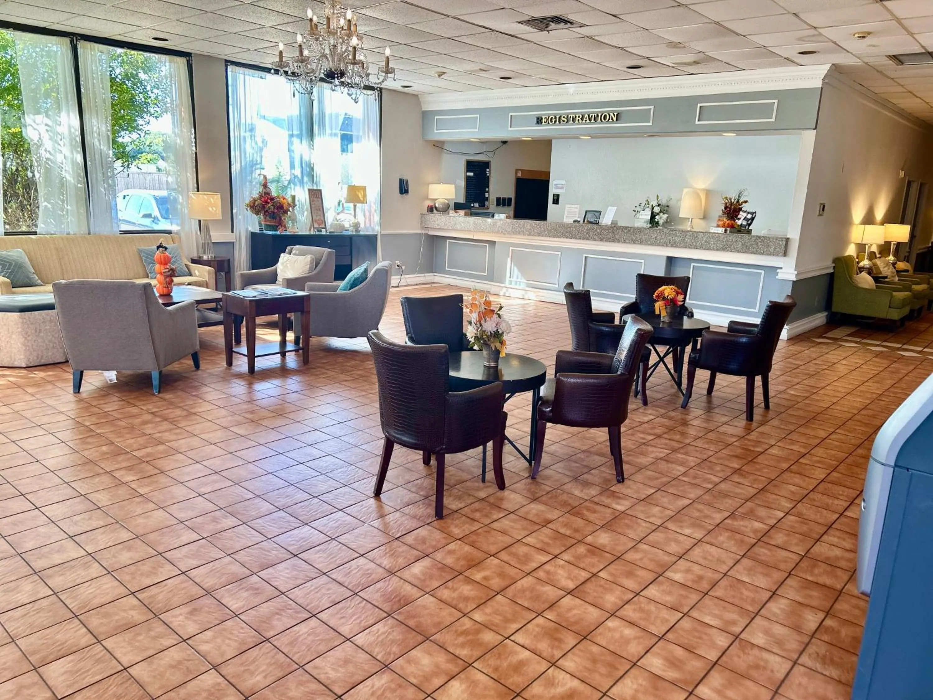 Lobby or reception in The Grand Hotel Spindletop