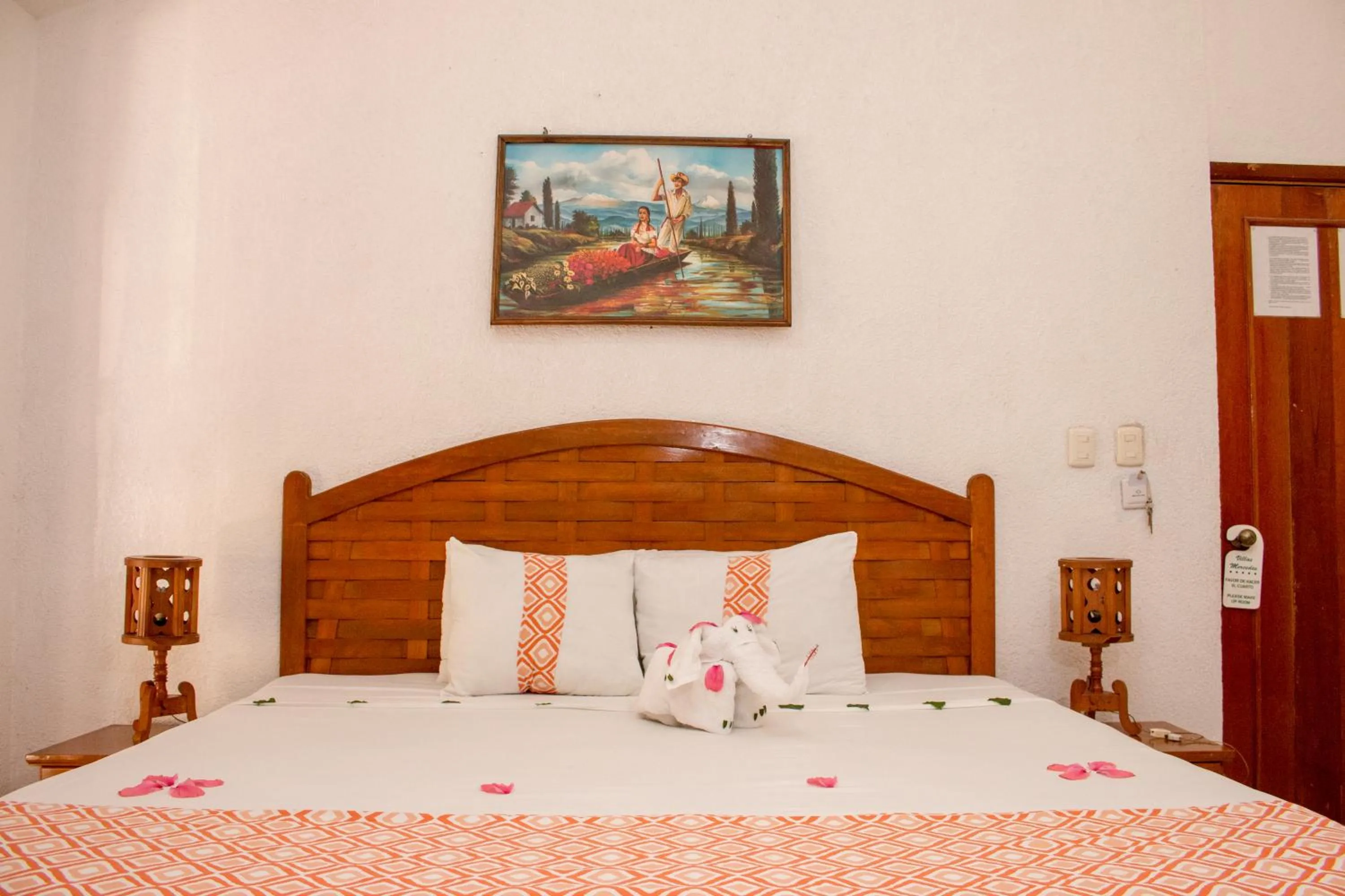 Bed in Villas Mercedes