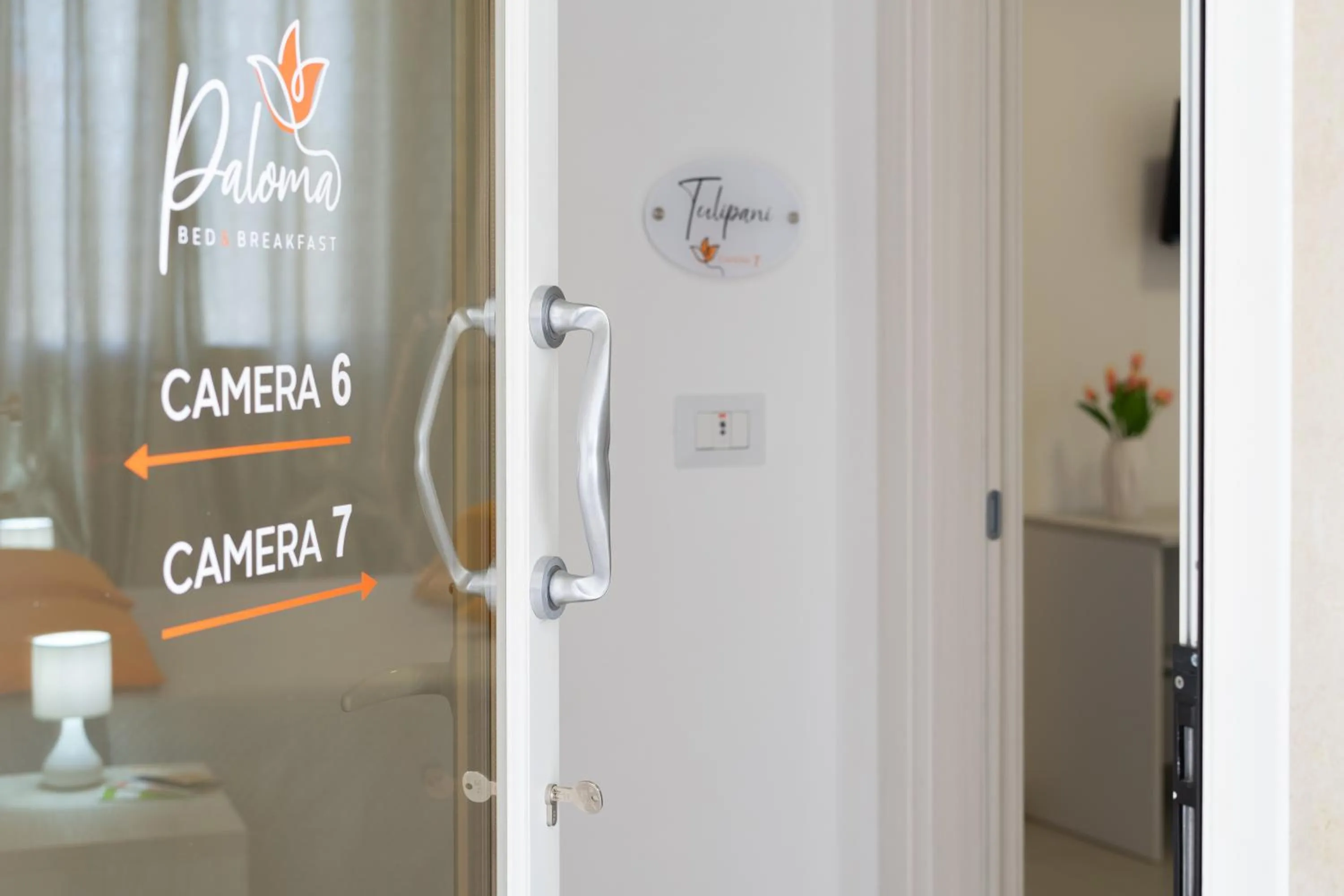 Floor plan in Paloma B&B