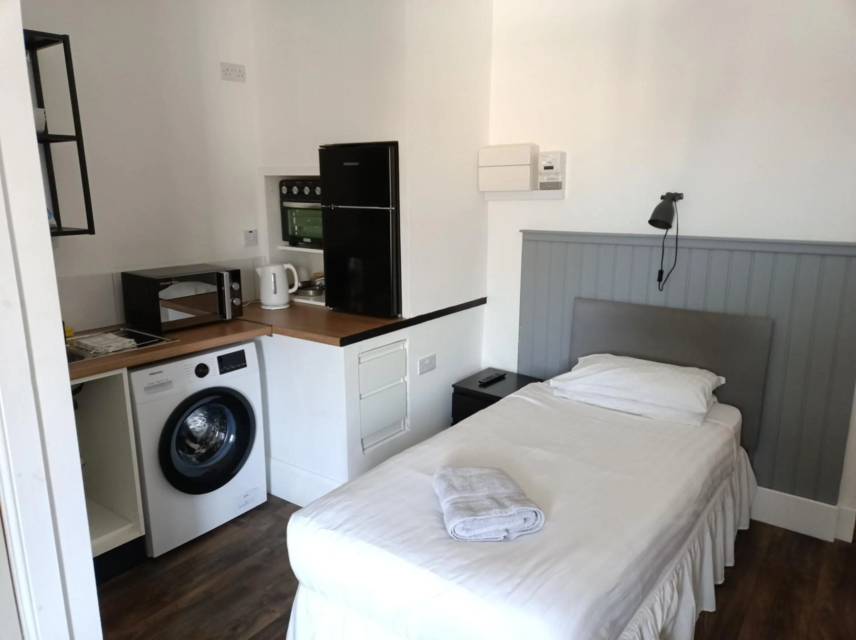 Bed in The Townhouse Accommodation