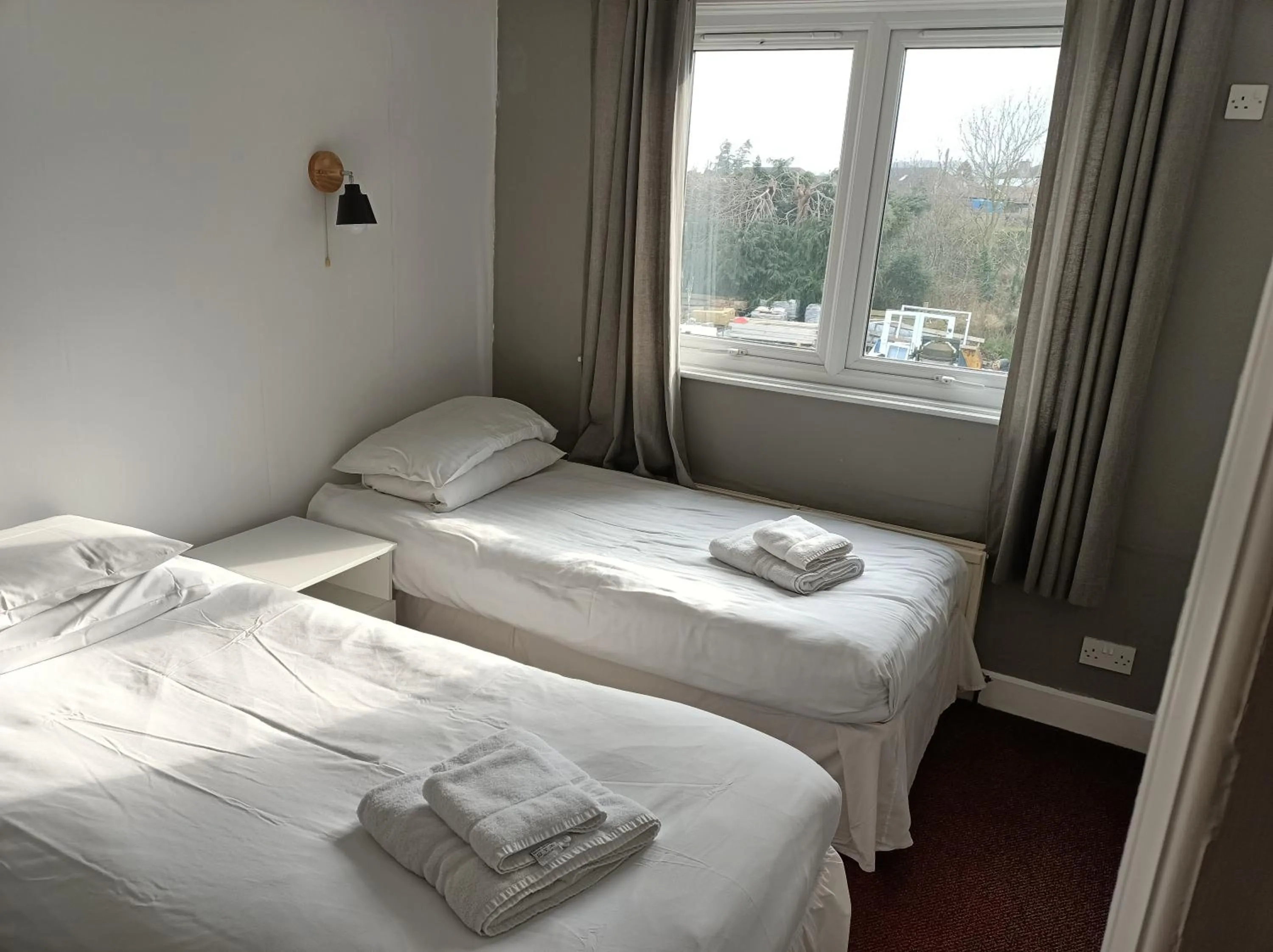 Bed in The Townhouse Accommodation