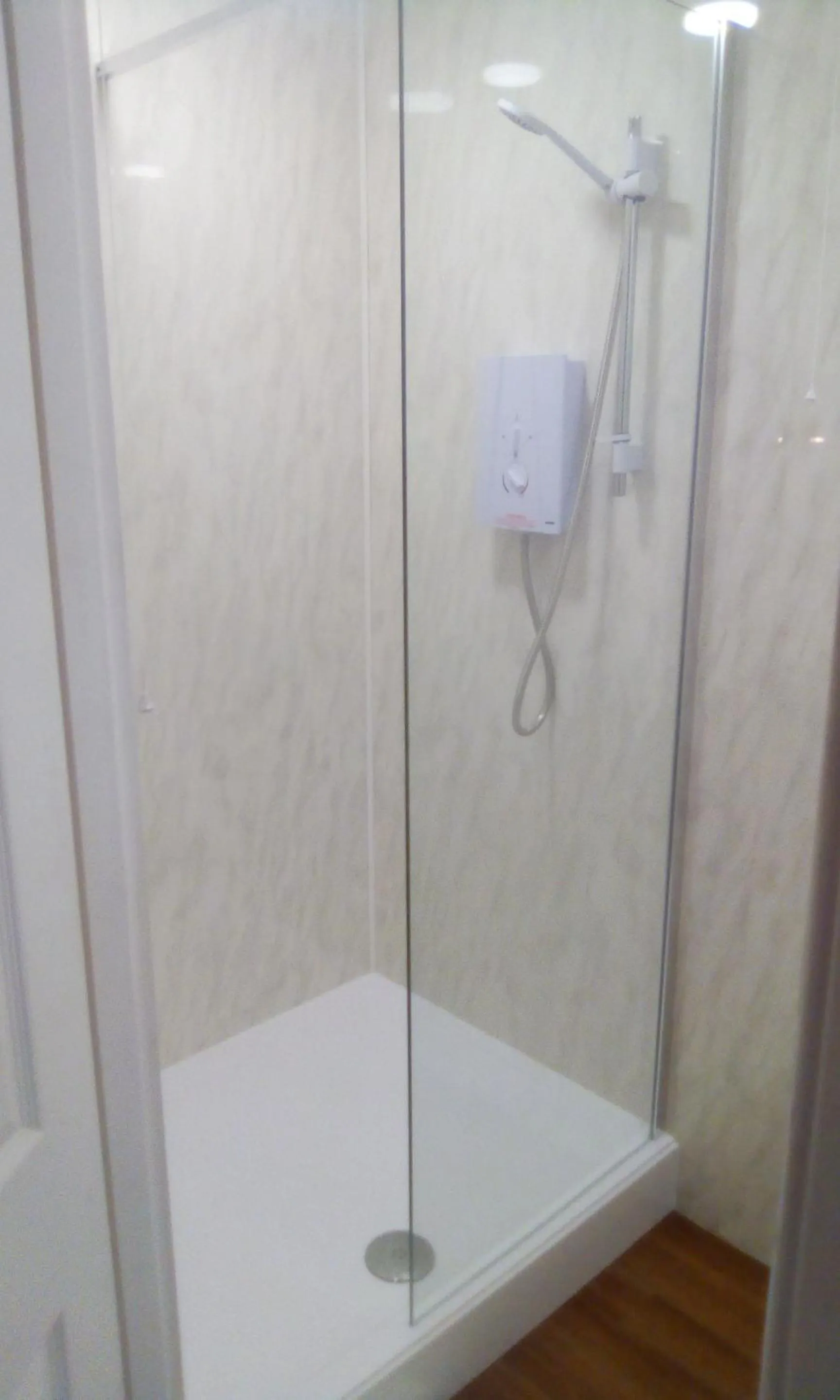 Shower in The Townhouse Accommodation