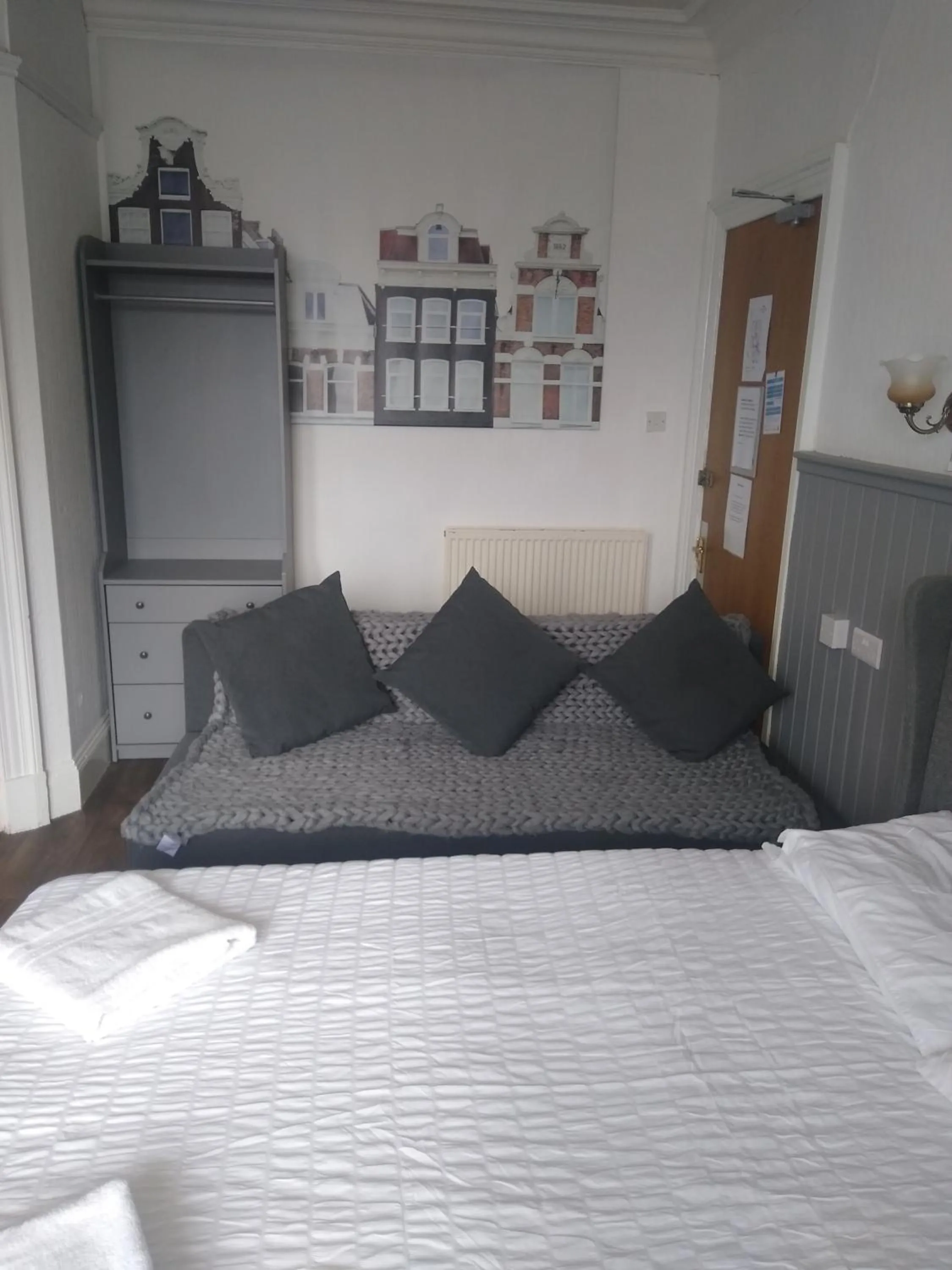 Bed in The Townhouse Accommodation