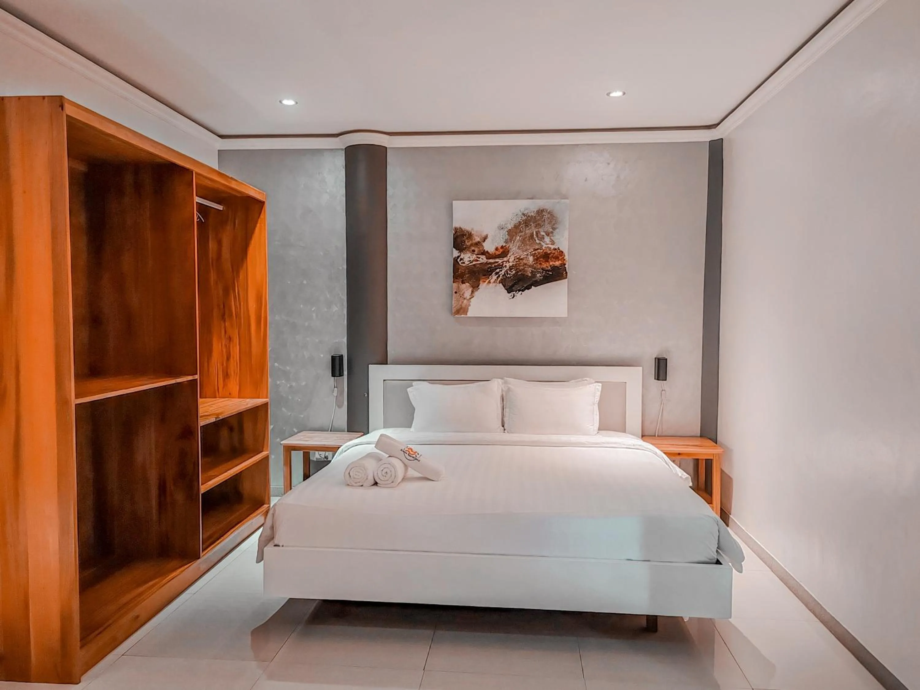 Bed in Alona Northland Resort