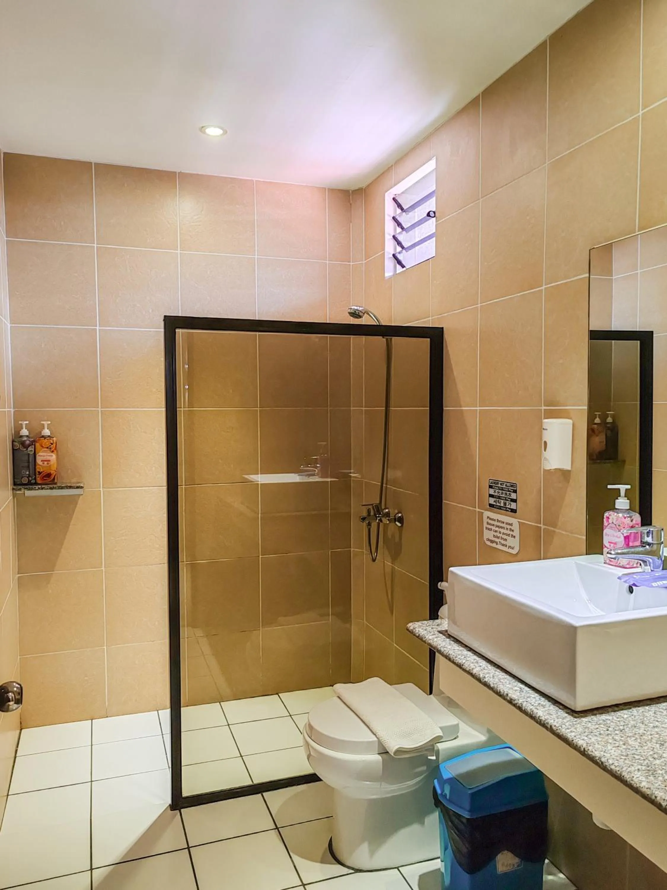 Shower in Alona Northland Resort