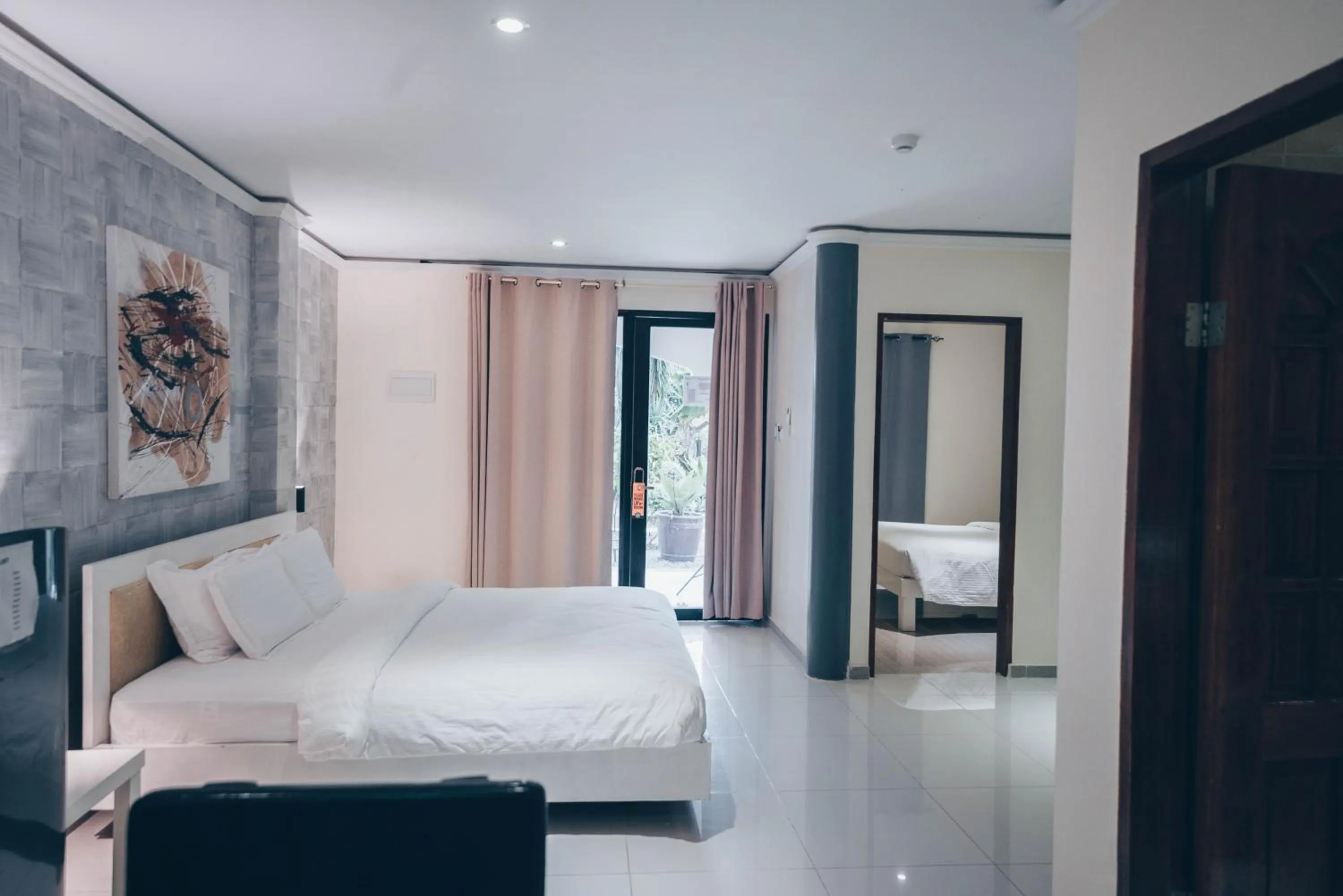 Bed in Alona Northland Resort