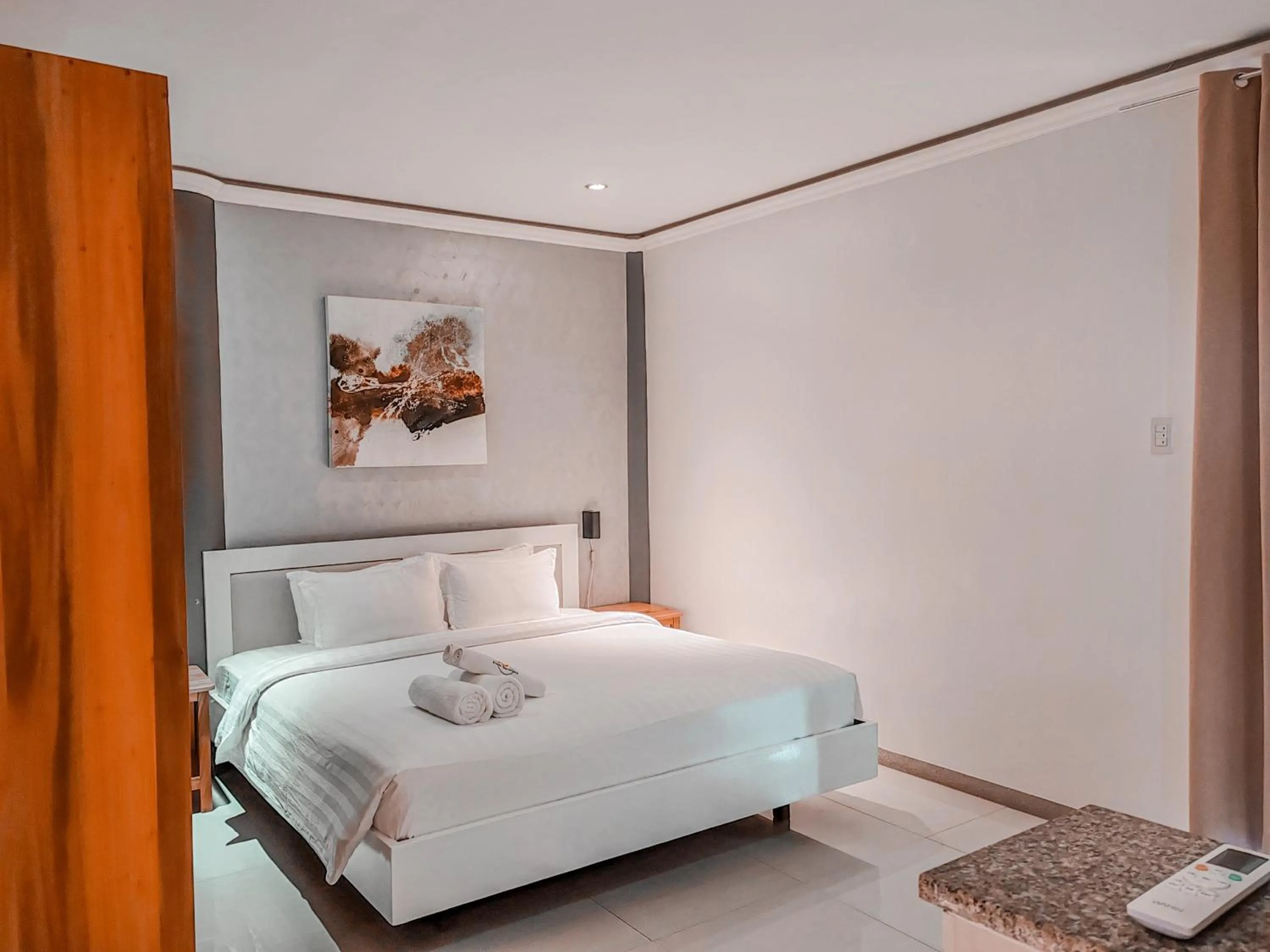 Bed in Alona Northland Resort