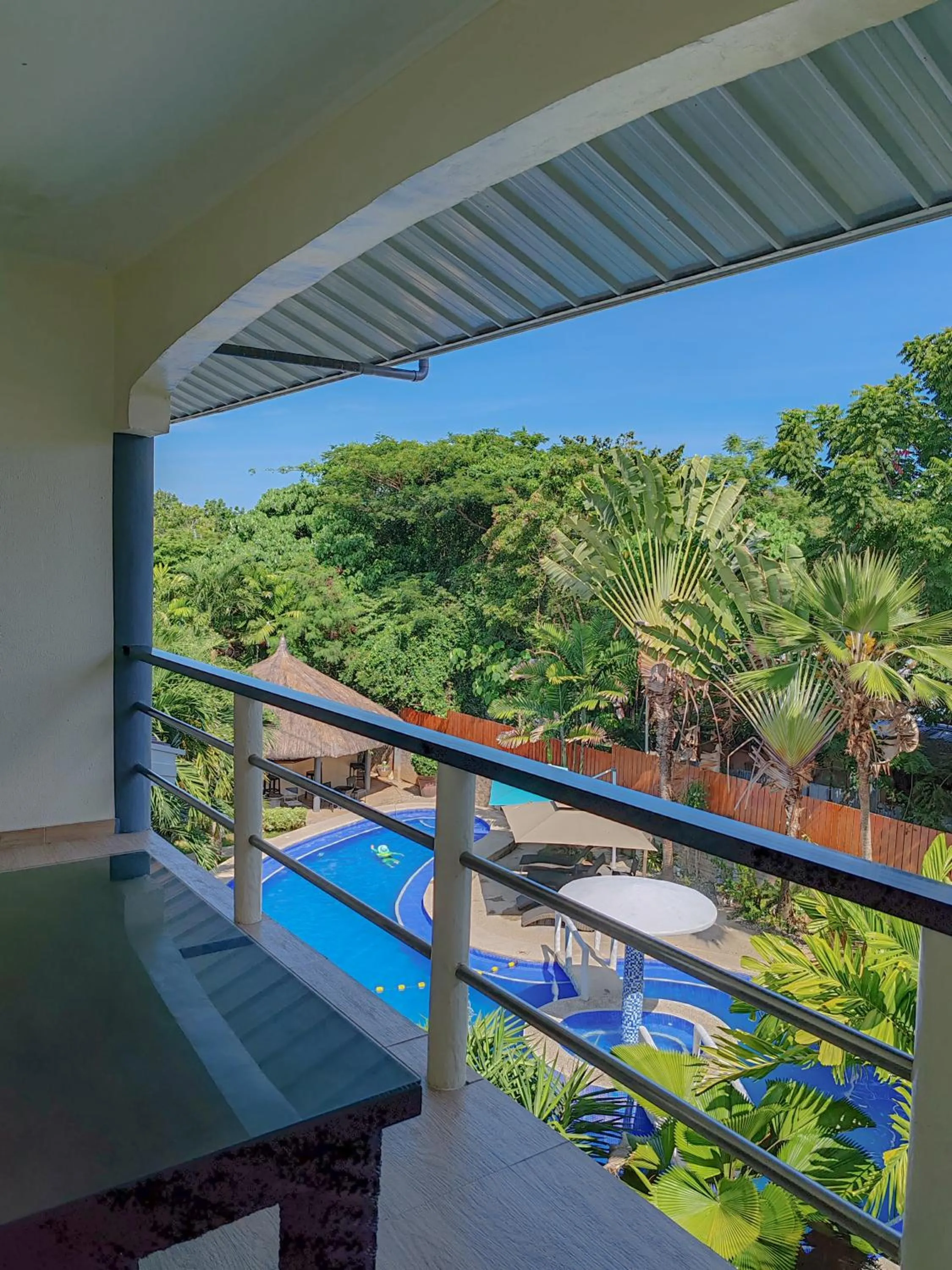Pool view in Alona Northland Resort