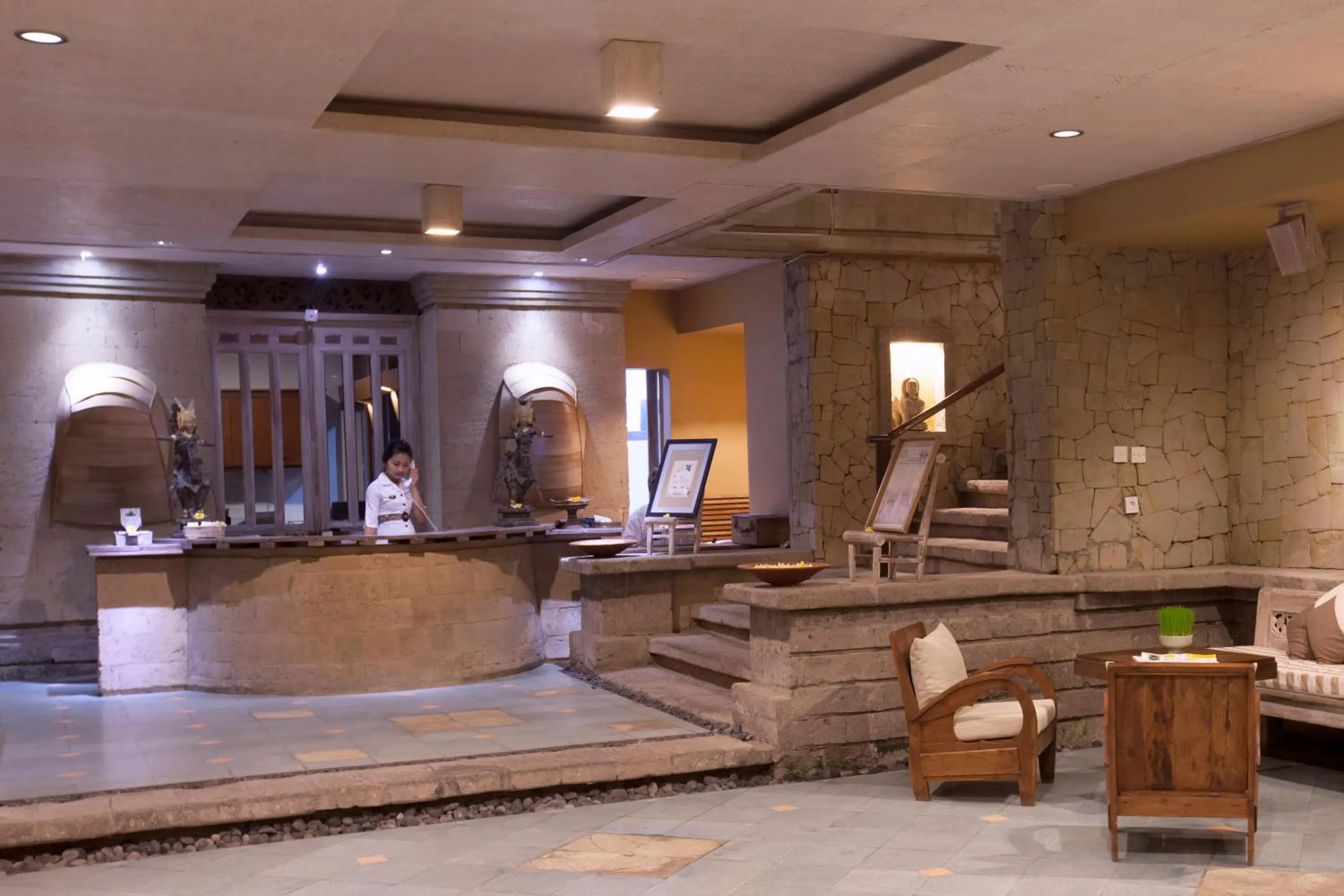 Lobby or reception in Wapa di Ume Ubud