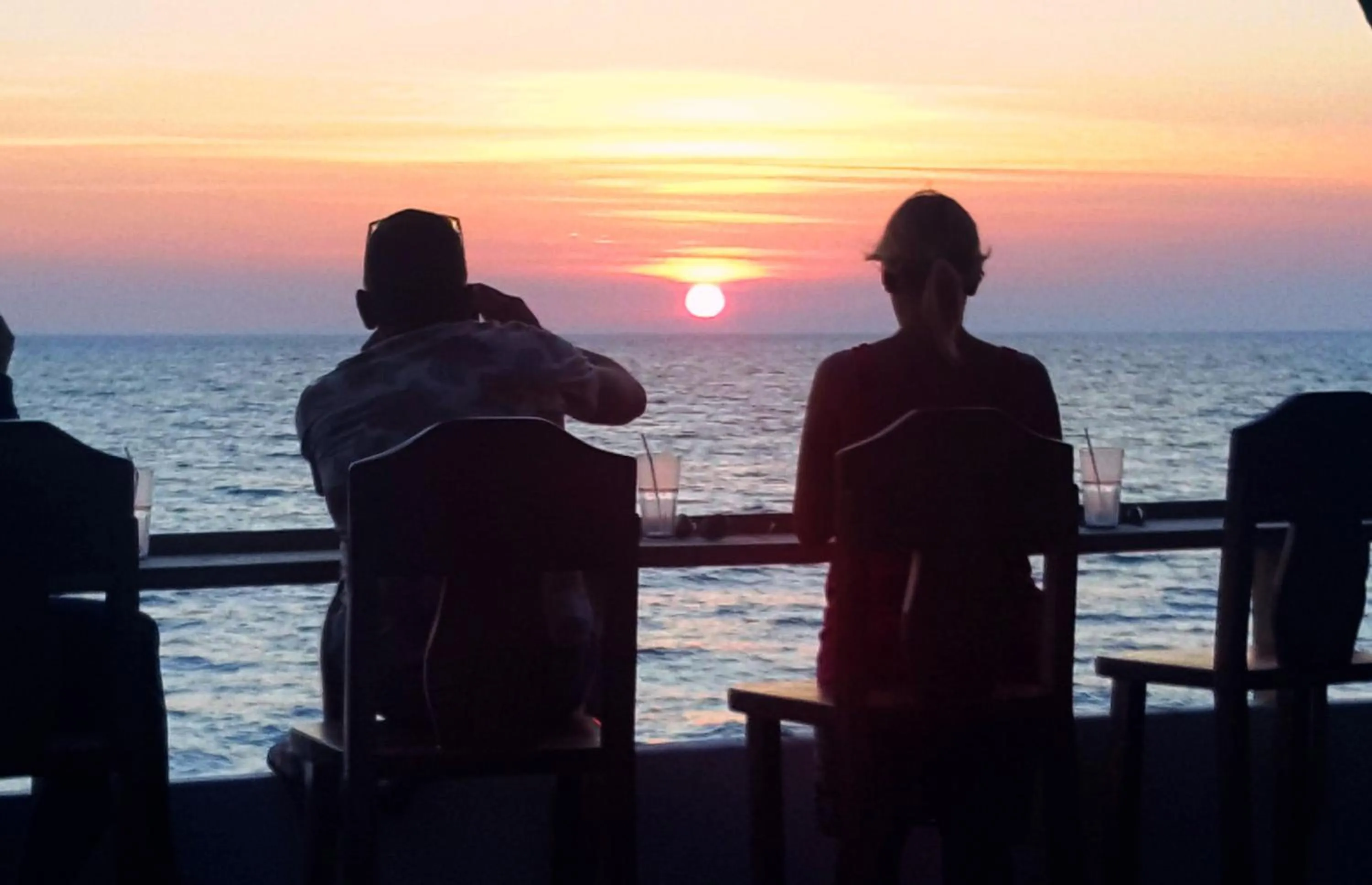 Sunset in Vitton Resort