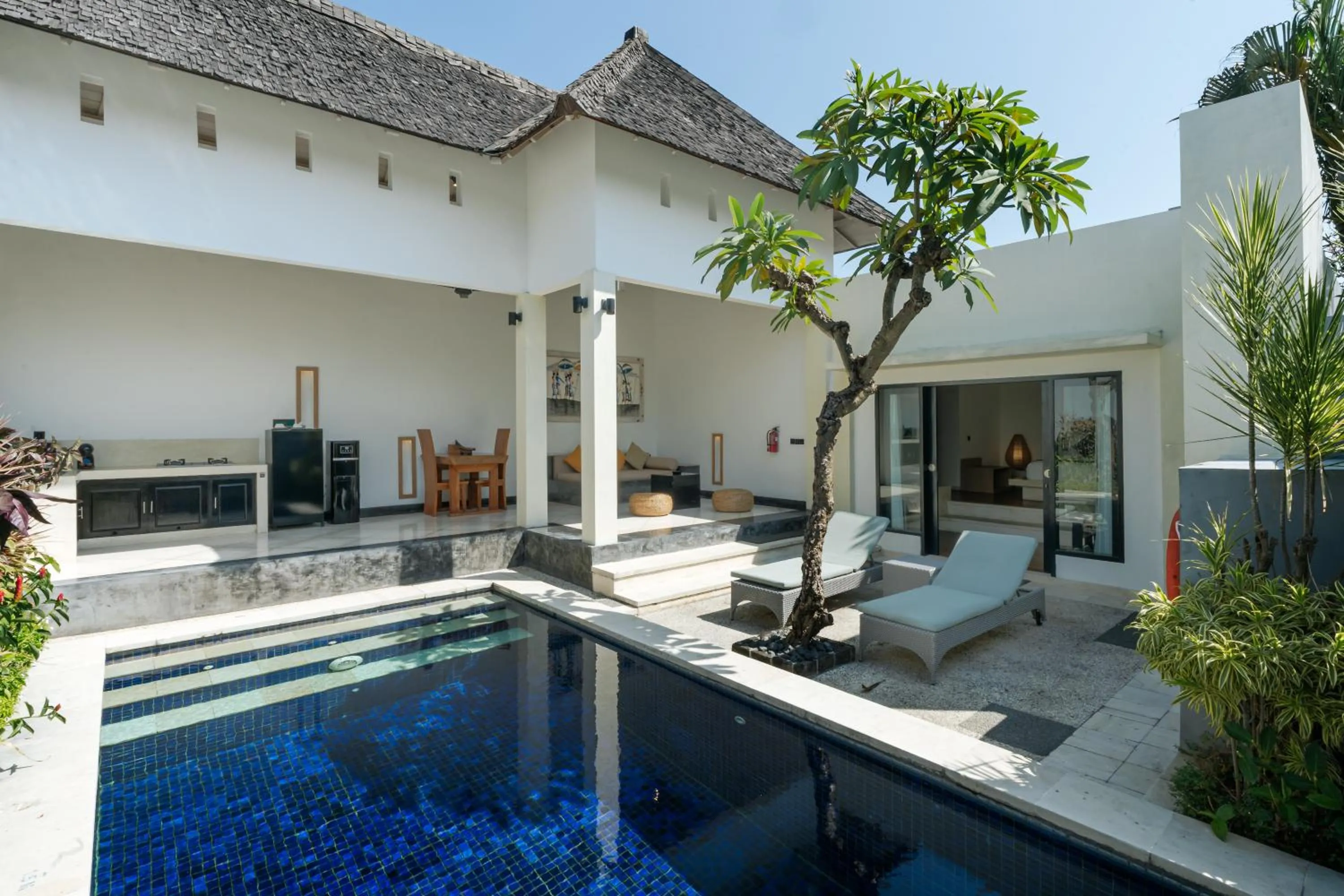 Balcony/Terrace in The Seminyak Suites Private Villas